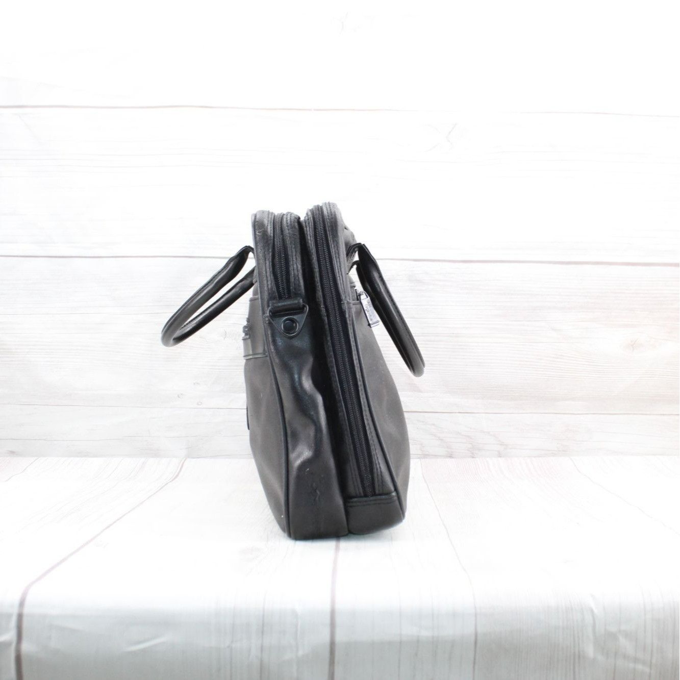 Leather × Other Tech Organizer Handcrafted Computer Briefcase Laptop Size ONE SIZE - 9 Thumbnail