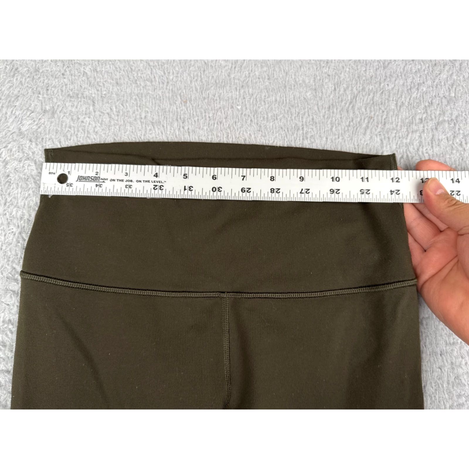 Lululemon Lululemon Wunder Under Leggings Womens 4 Green 29" Inseam Read Activewear Running & Jogging Tapered Leg Compression Size 27" / US 4 / IT 40 - 6 Thumbnail