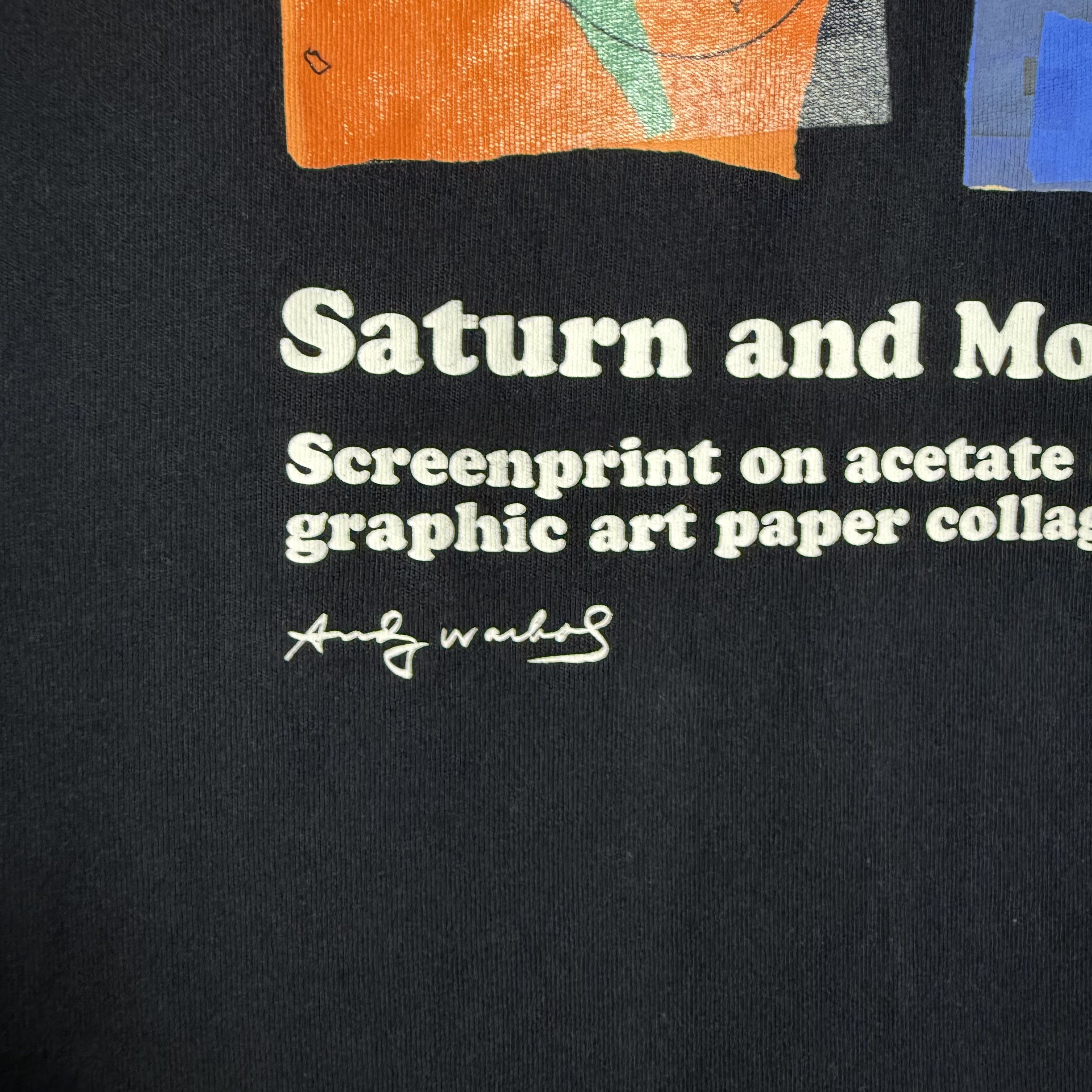 Andy Warhol × Uniqlo 🔥RARE🔥Uniqlo UT x Andy Warhol 'Saturn & Moons' T-shirt Size US L / EU 52-54 / 3 - 3 Thumbnail