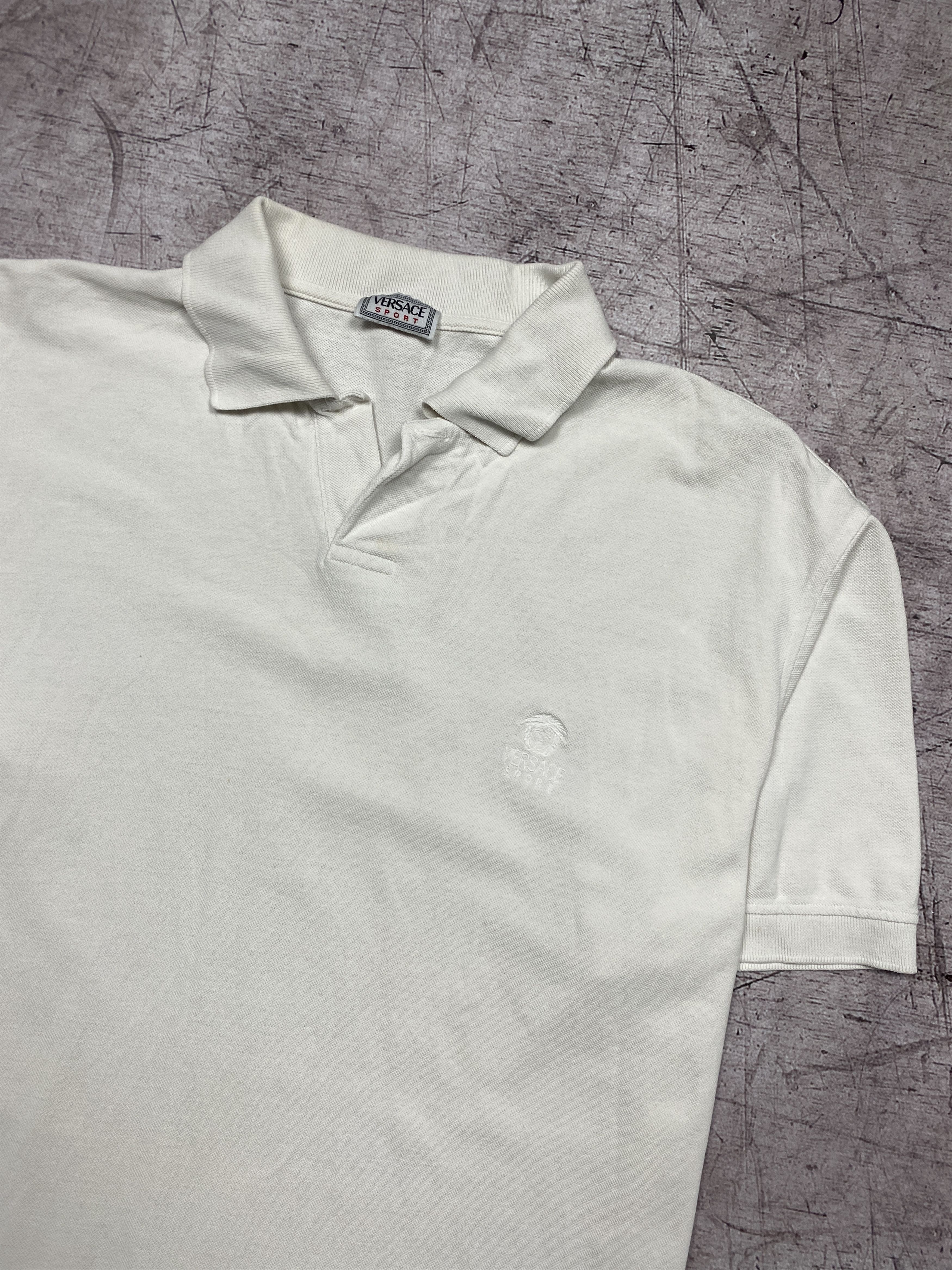 Versace Versace Sport Vintage Mens Polo Shirt Size US L / EU 52-54 / 3 - 2 Thumbnail