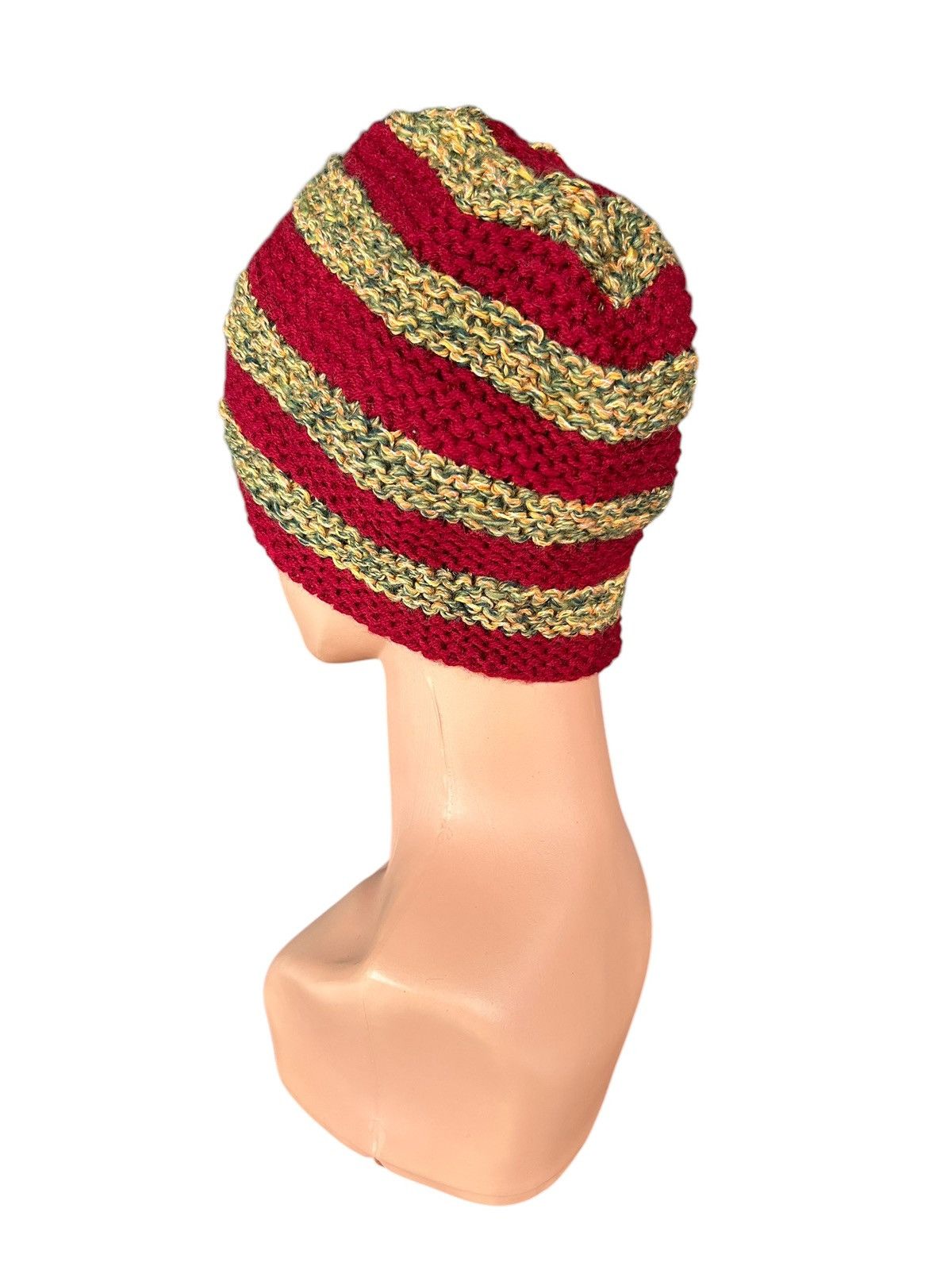 Japanese Brand × Kapital × Vintage Crochet Knitted Handmade Beanie Hats Size ONE SIZE - 2 Thumbnail