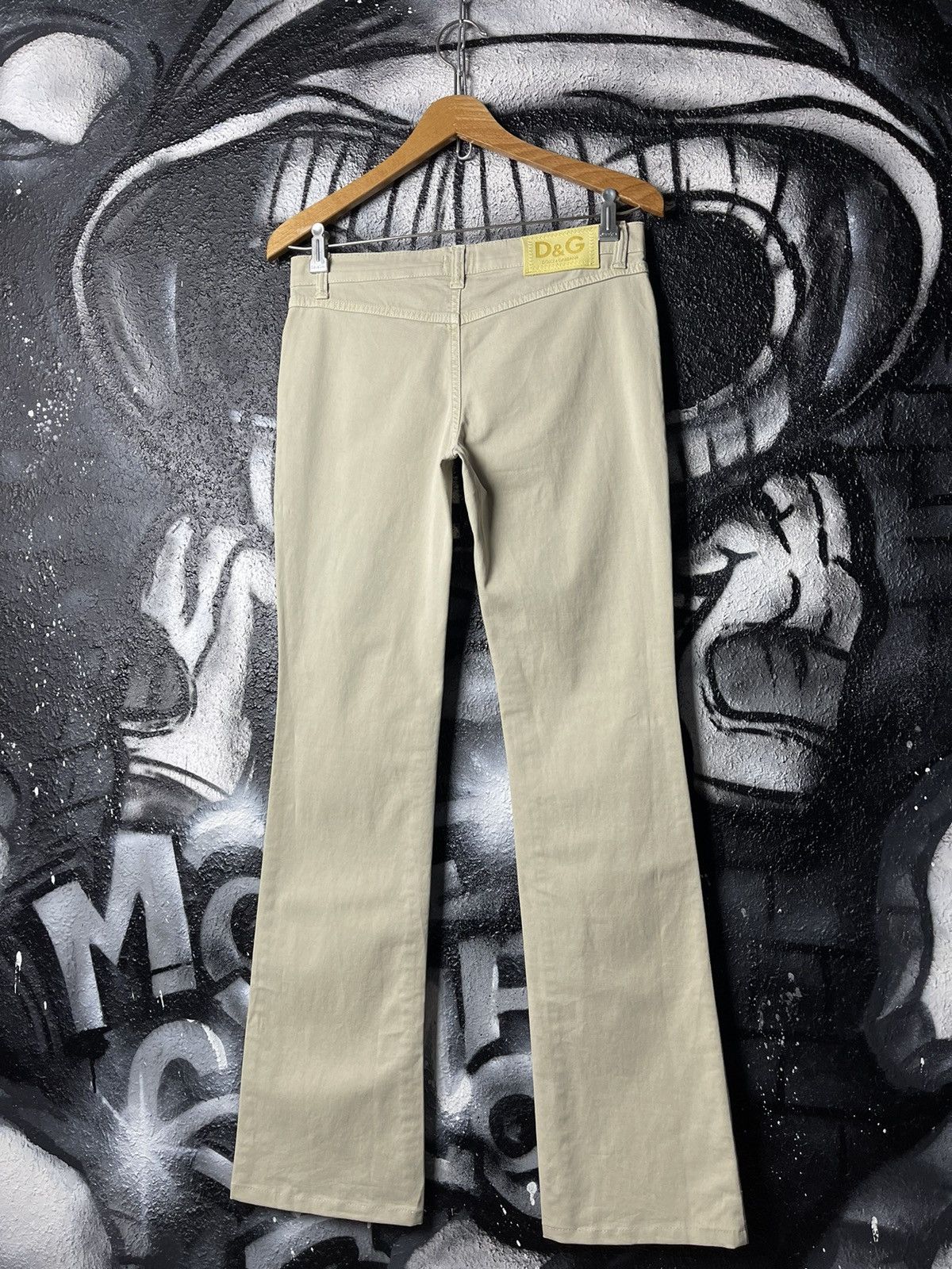 Dolce & Gabbana Dolce & Gabanna Vintage Flared Pants Women’s Size 27 Size 27" / US 4 / IT 40 - 2 Thumbnail