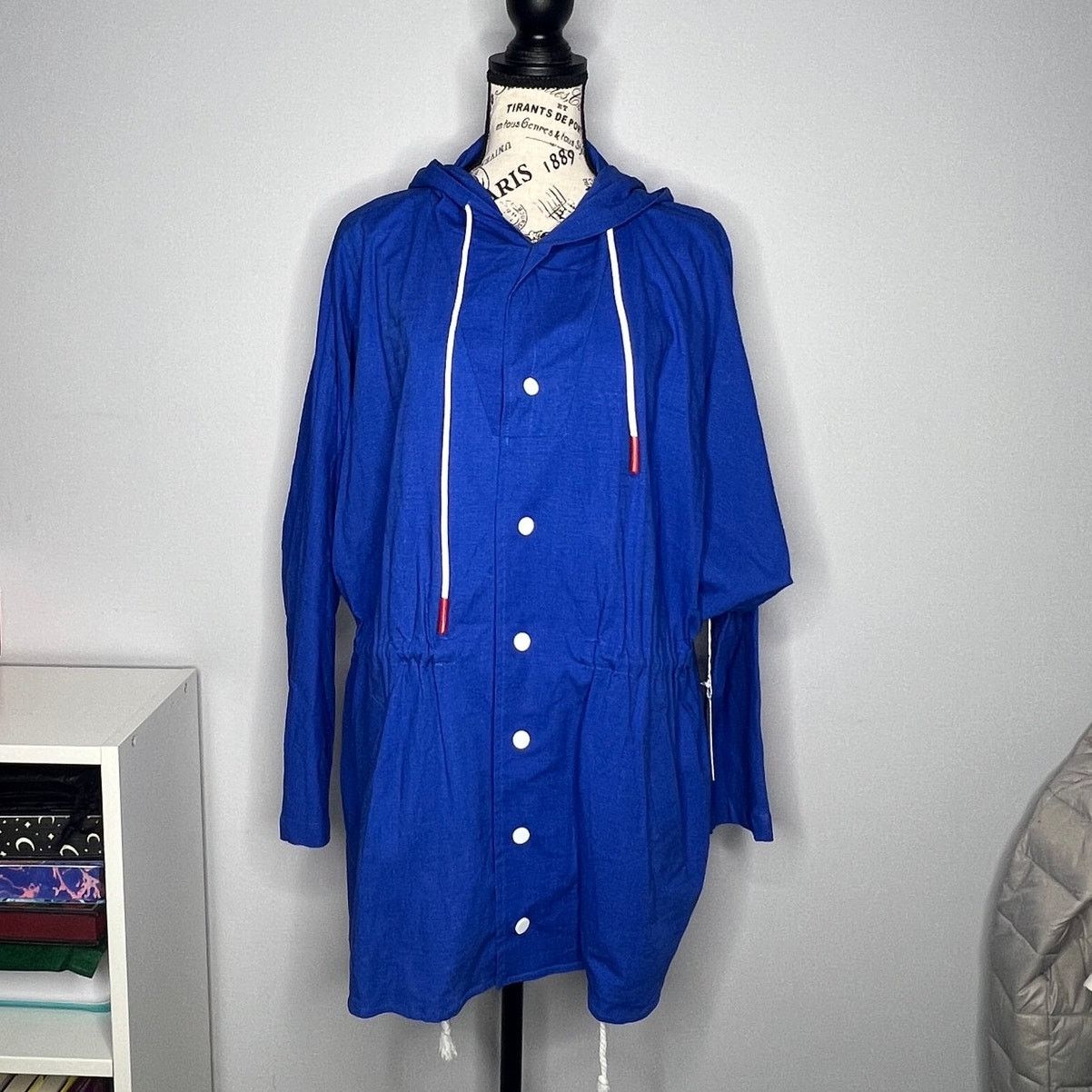 Other Gemma Oversized Linen Cargo Hooded Jacket Coat Size S / US 4 / IT 40 - 12 Thumbnail
