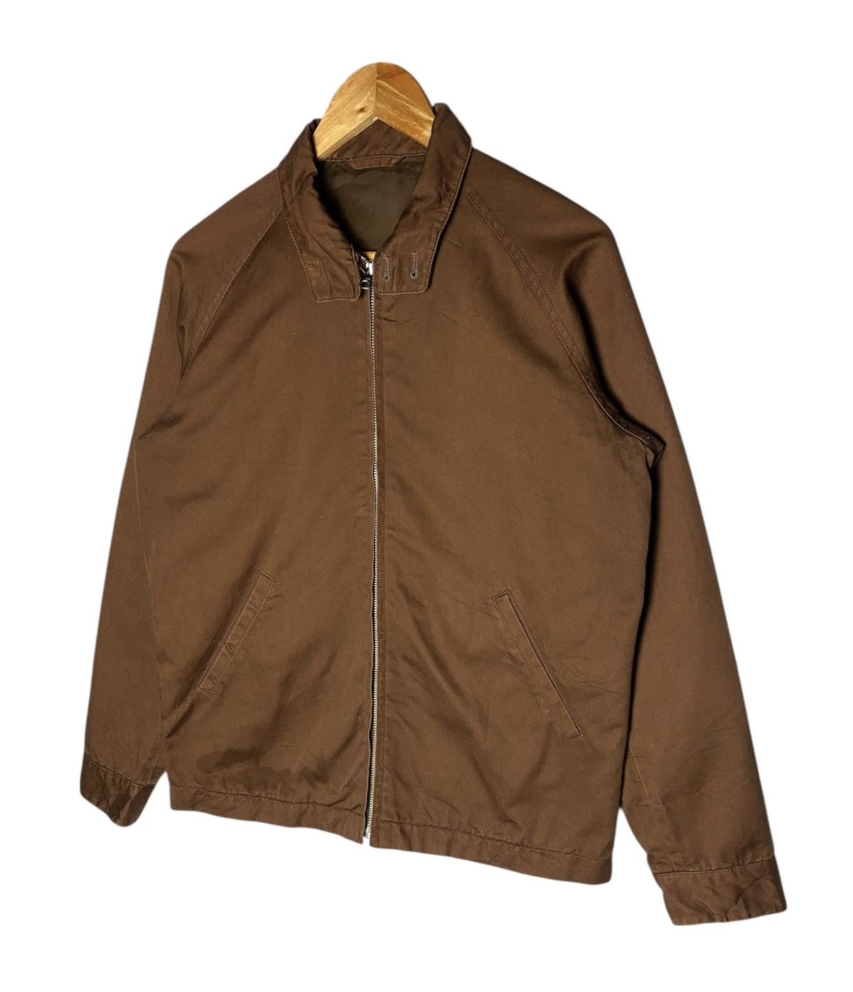 SHIPS Vintage Ships Brown Zipper Jacket Size US M / EU 48-50 / 2 - 3 Thumbnail