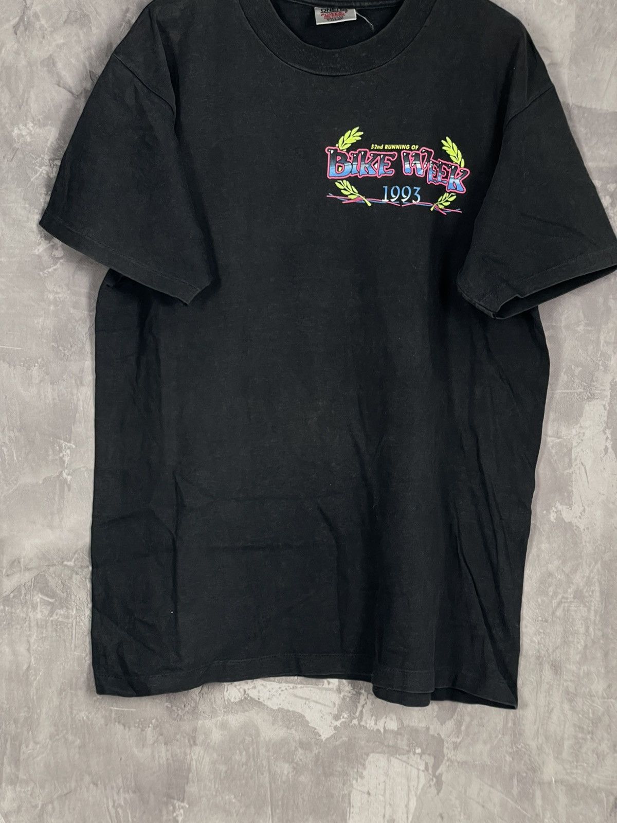 Band Tees Crazy Vintage Y2K Daytona Bike Week Girl Grunge Punk Tee Size US L / EU 52-54 / 3 - 6 Thumbnail