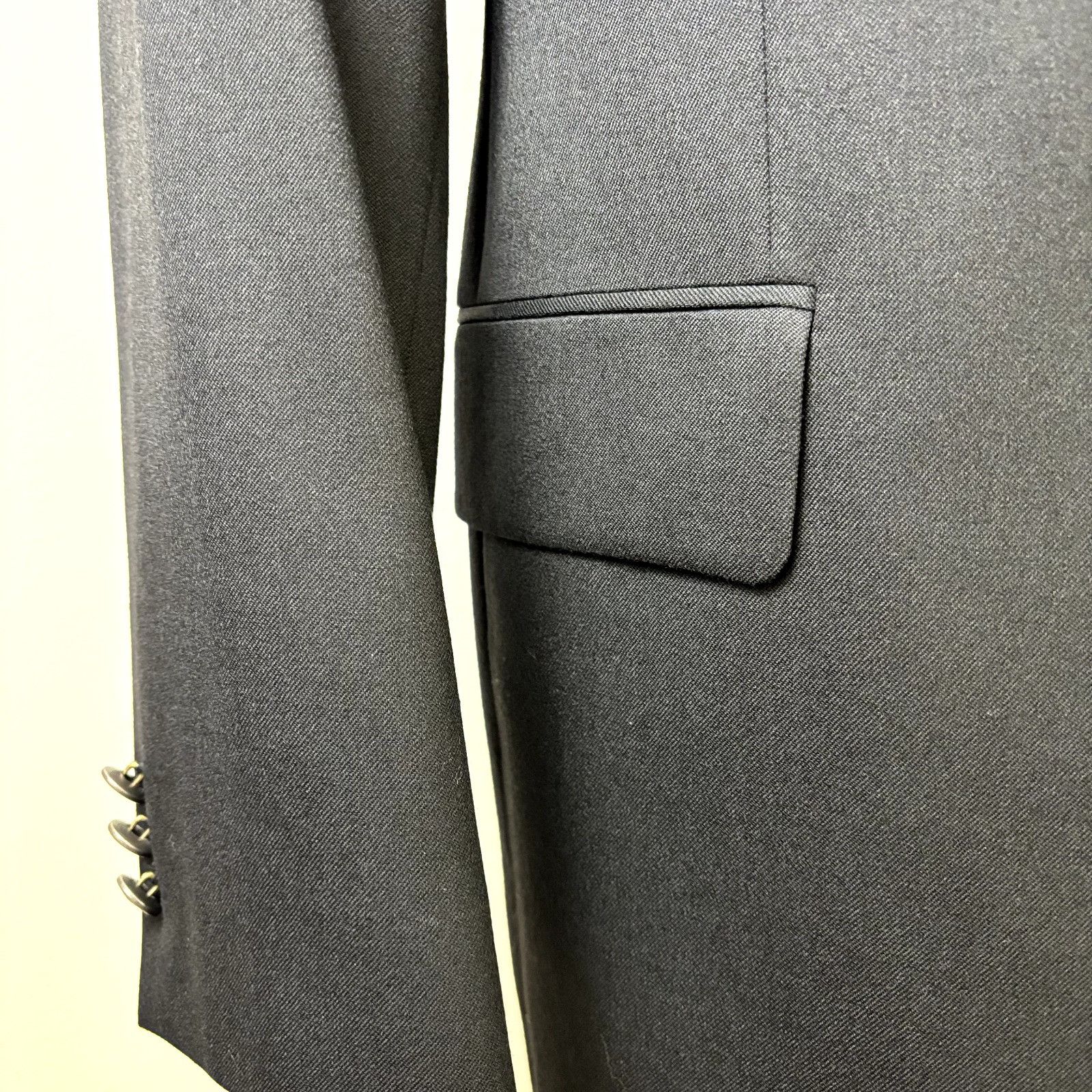 Other Ultimo Uomo NWOT Size 38R Men's Black Blazer Super 100's Woo Size 38R - 6 Thumbnail