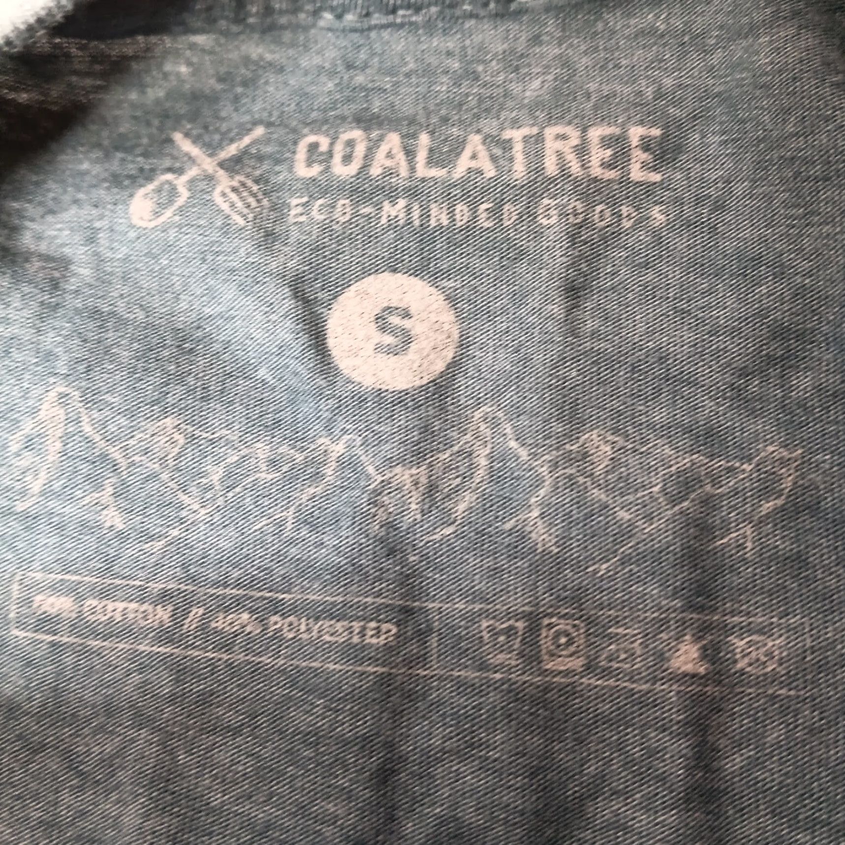Vintage COALATREE Glacier National Park Shirt Small Blue Montana USA Travel Unisex Adults T-Shirt Crew Neck Short Sleeve Cotton Blend Canvas Size US S / EU 44-46 / 1 - 4 Thumbnail