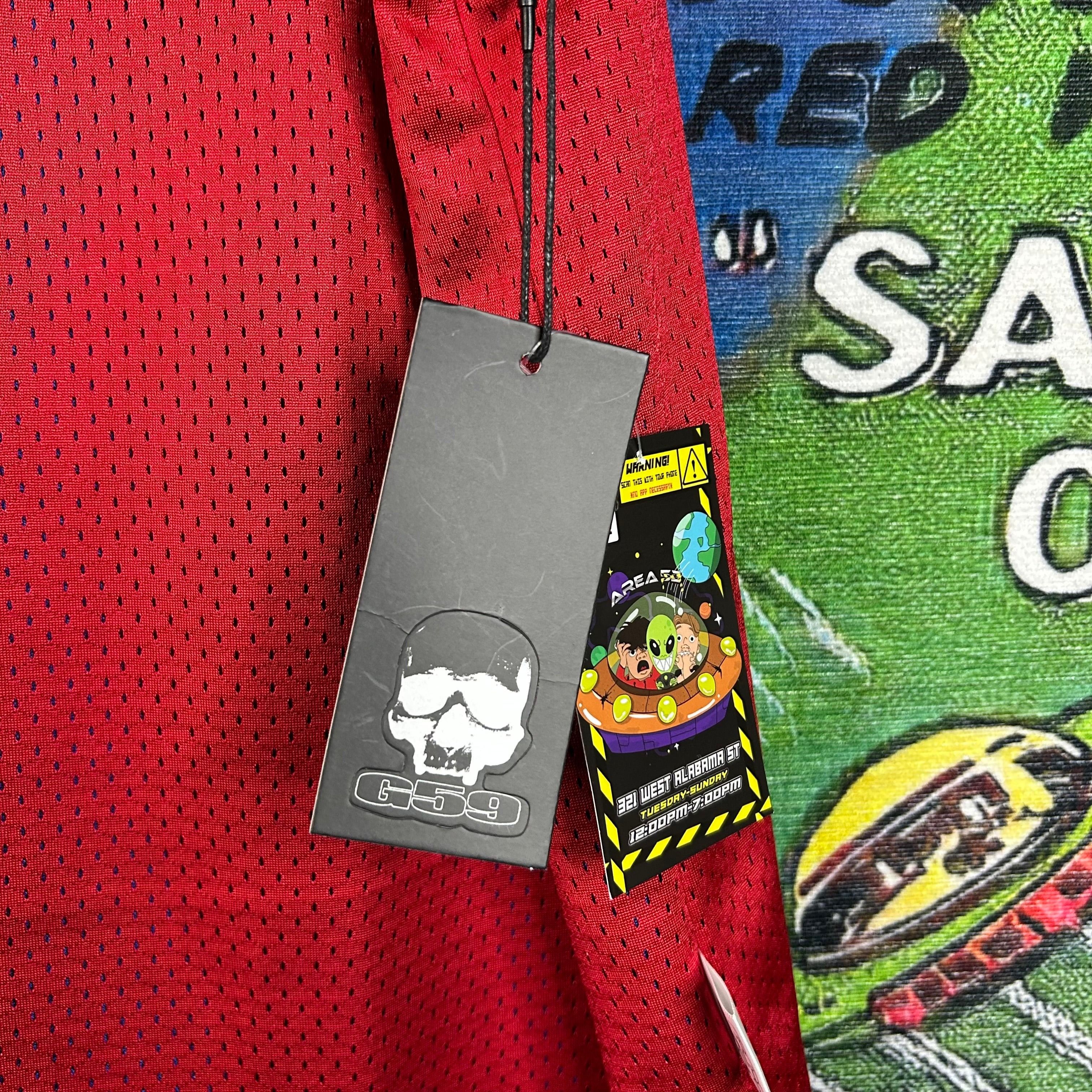 G59 Records G59 Records ‘Infidel’ Reversible Warm Up Red/Blue Jersey Size US M / EU 48-50 / 2 - 6 Thumbnail