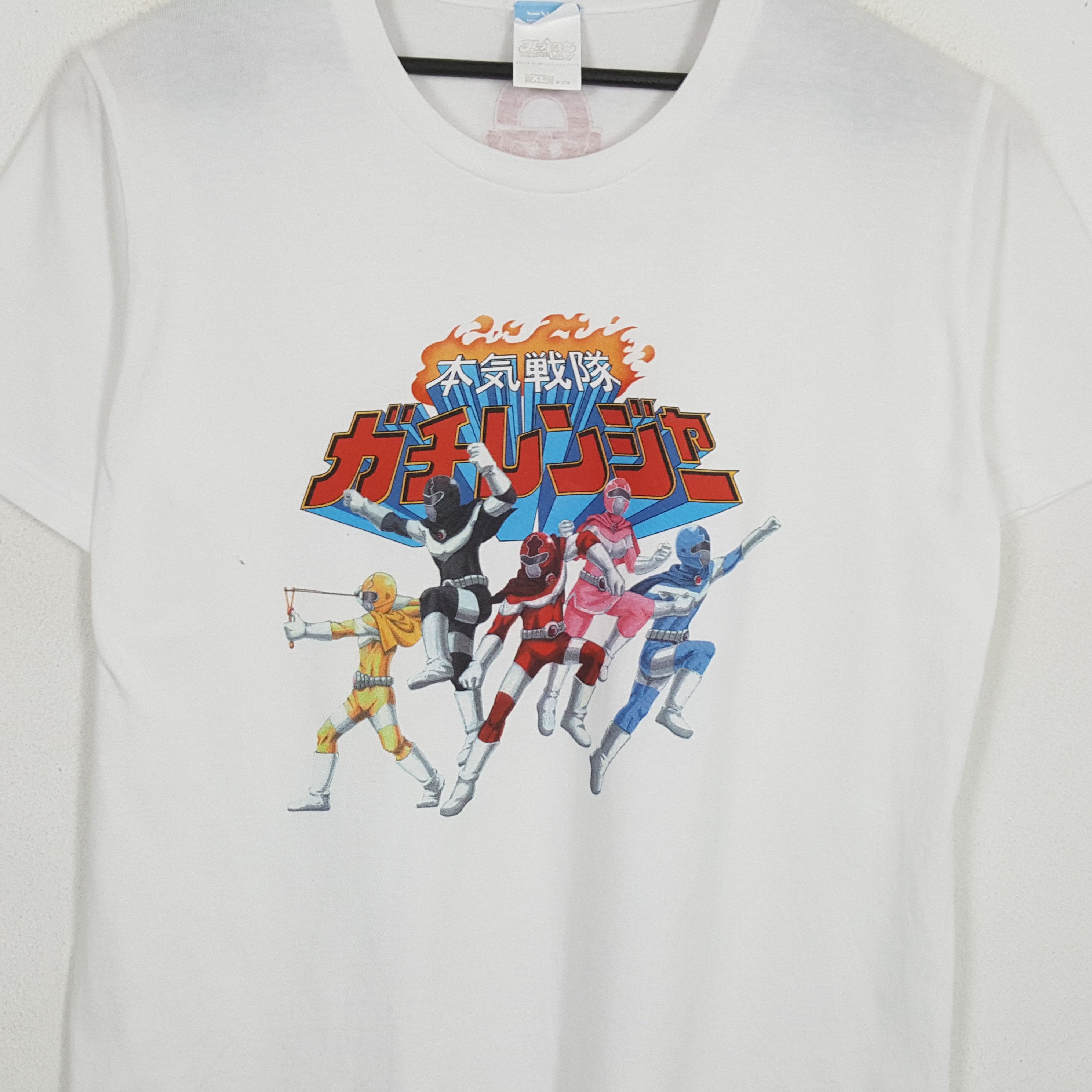 Vintage POWER RANGERS Superhero Streetwear Style Tshirt Size US L / EU 52-54 / 3 - 2 Thumbnail