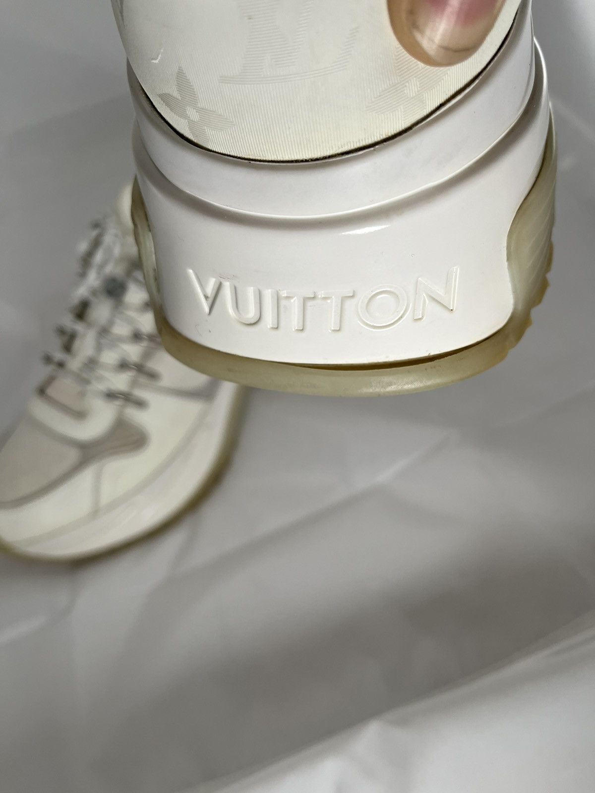Louis Vuitton × Virgil Abloh Rare Louis Vuitton pulse monogram chunky sneakers Size US 11 / EU 44 - 13 Thumbnail