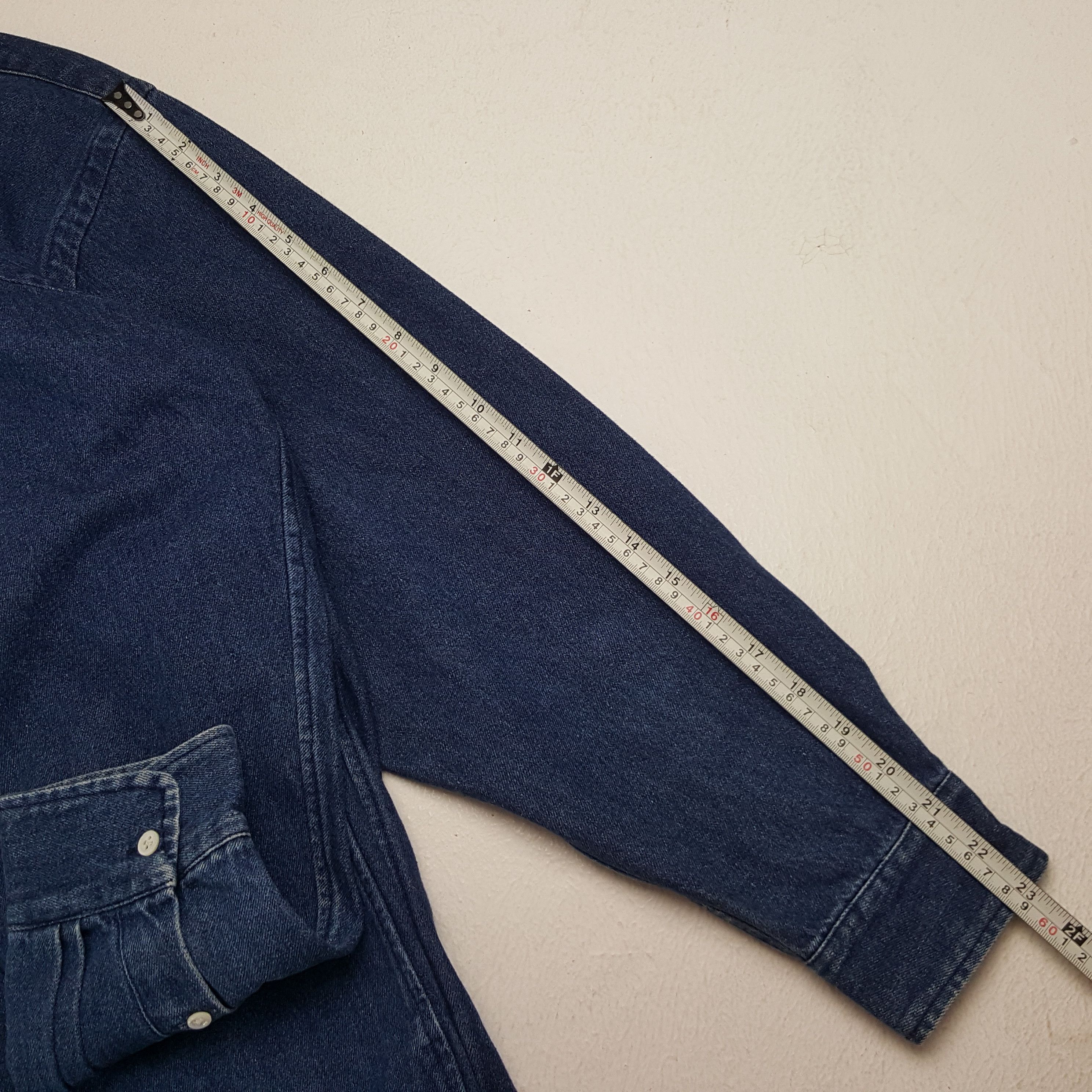 Ralph Lauren × Vintage Vintage Ralph Lauren American Brand Denim Shirt Button Up Size US XL / EU 56 / 4 - 6 Thumbnail