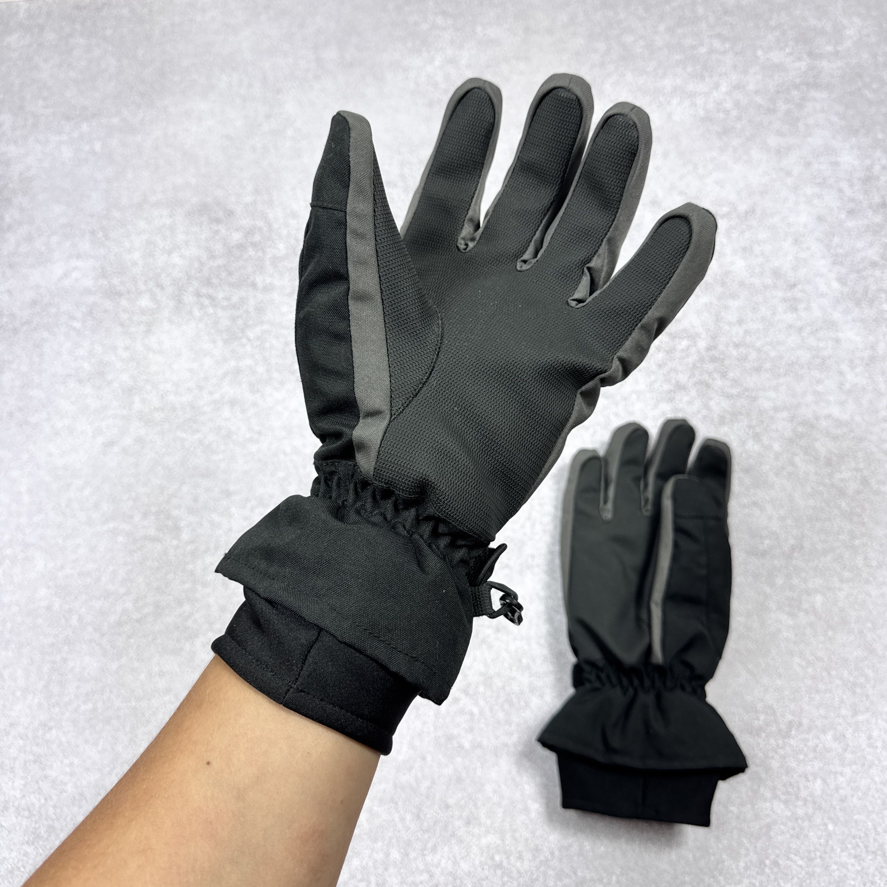 Goretex × Salomon NEW SALOMON GORE-TEX NYLON BLACK GRAY GLOVES SIZE M Size ONE SIZE - 4 Thumbnail