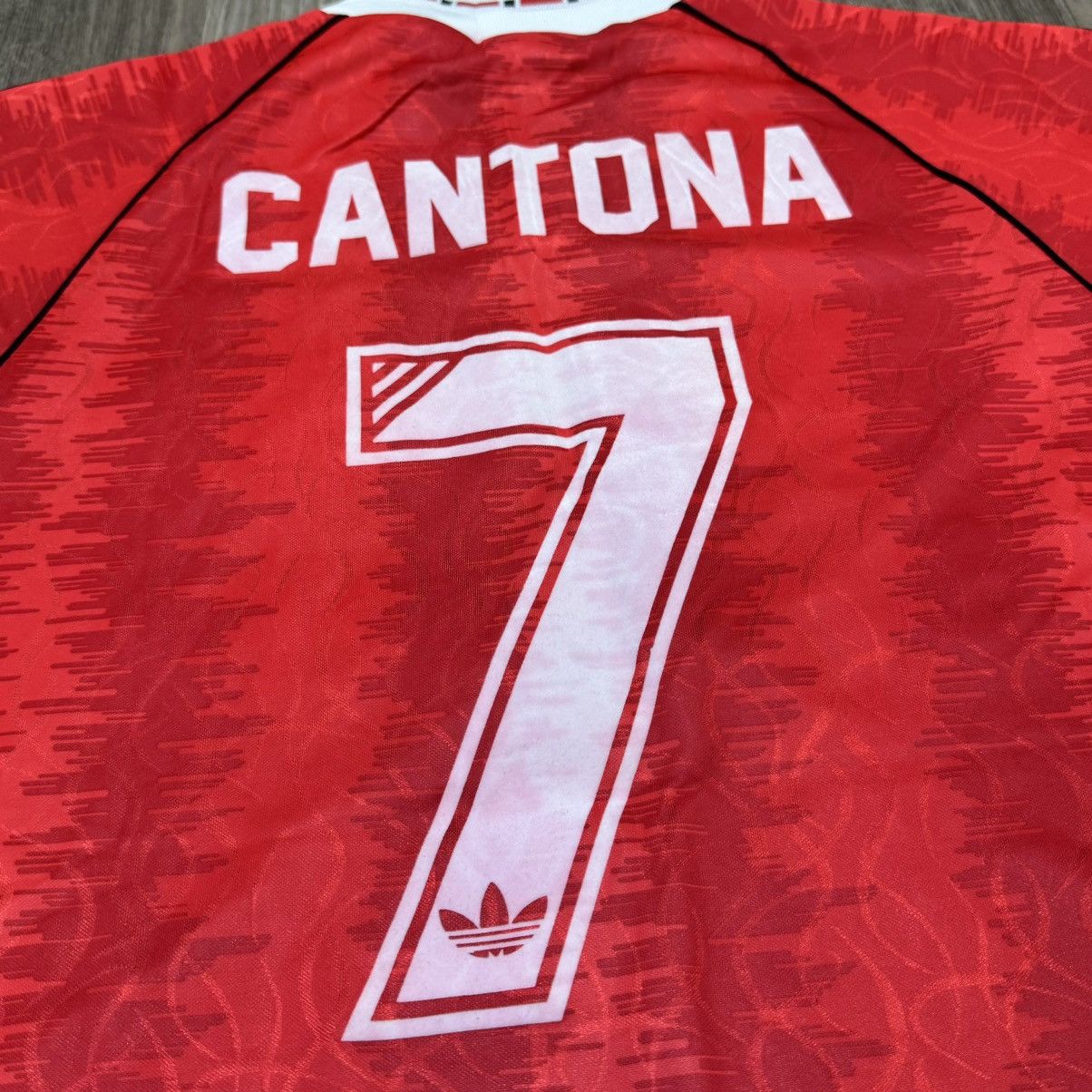 Adidas Manchester united 90/92 retro home shirt #7 Cantona Size US S / EU 44-46 / 1 - 6 Thumbnail