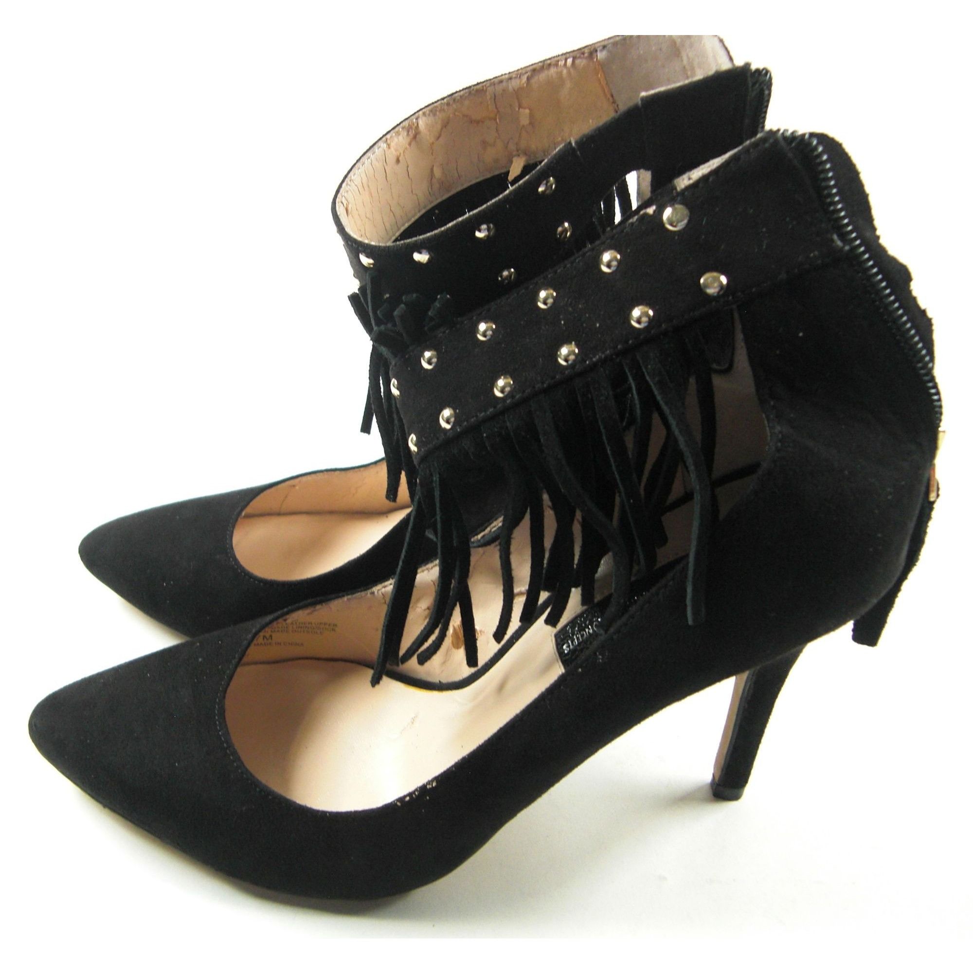 I.N.C INC Womens Black Pointed Toe Stiletto Buckle Pumps Shoes 7 M Size US 7 / IT 37 - 4 Thumbnail