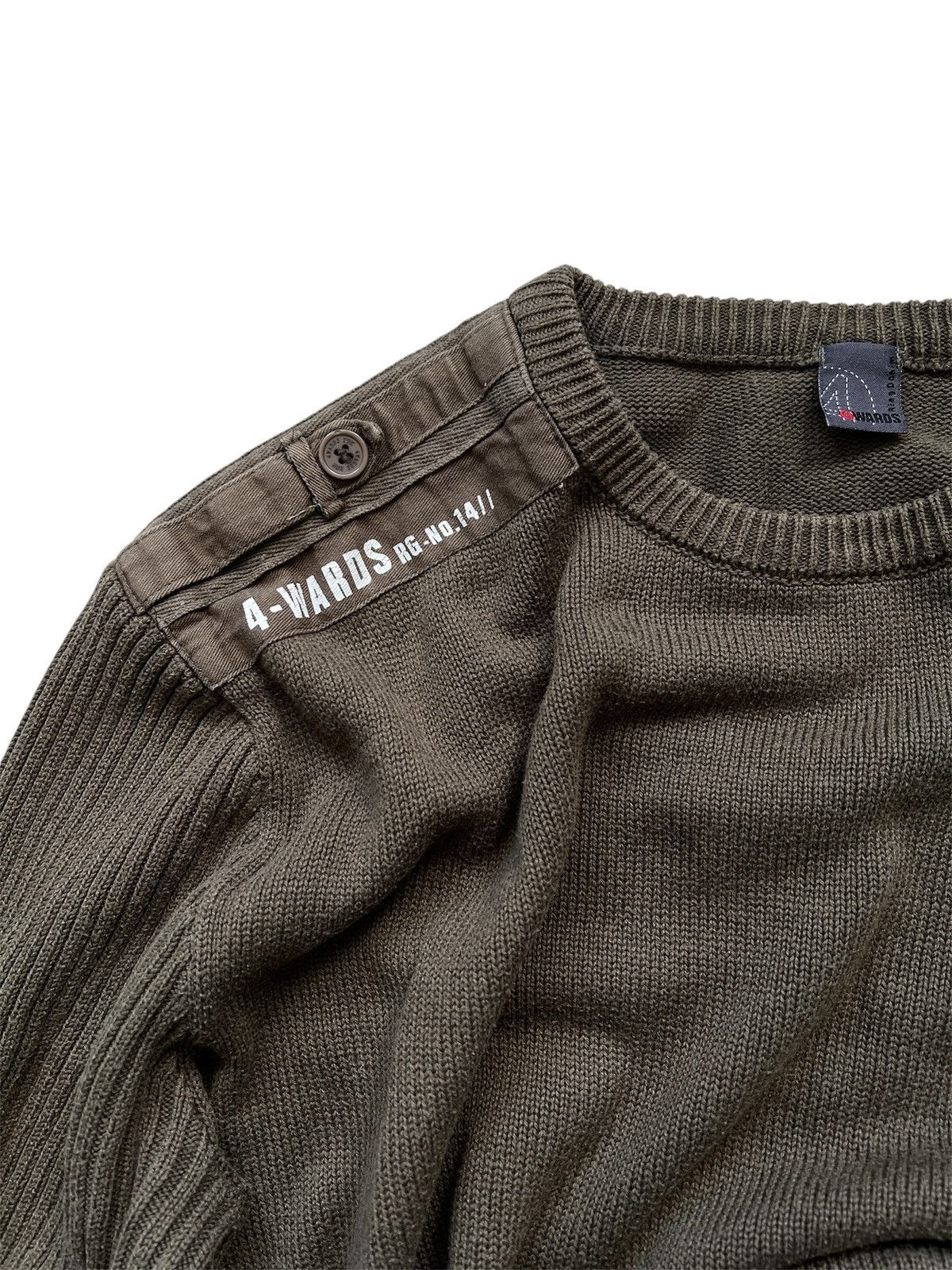 Japanese Brand × Junya Watanabe × Yohji Yamamoto Vintage Streetwear Kapital Style Sweater Zip Hoodie 90s Size US M / EU 48-50 / 2 - 3 Thumbnail
