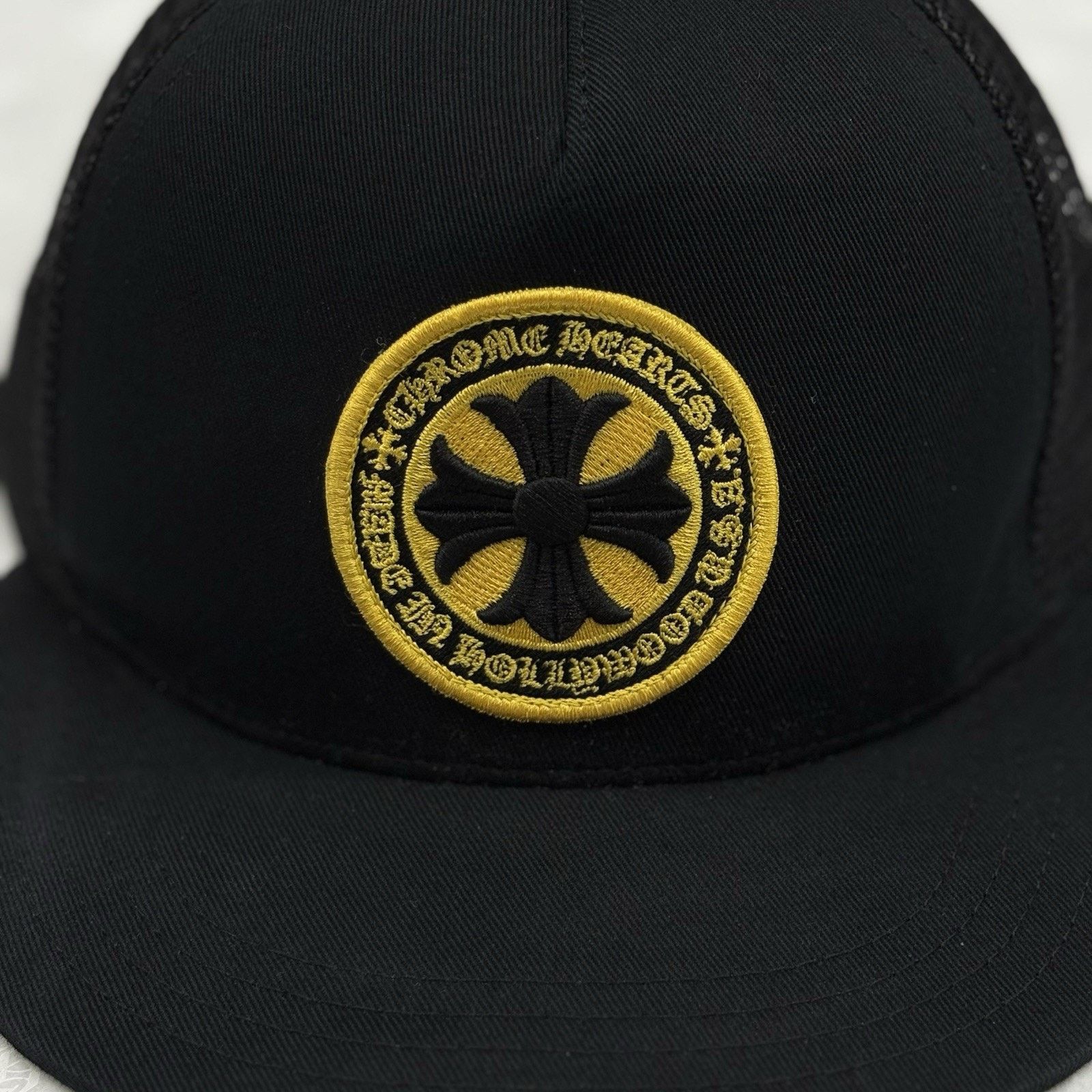 Chrome Hearts Chrome Hearts Plus Cross Seal Stamp Trucker Hat | GOOD COND! Size ONE SIZE - 5 Thumbnail