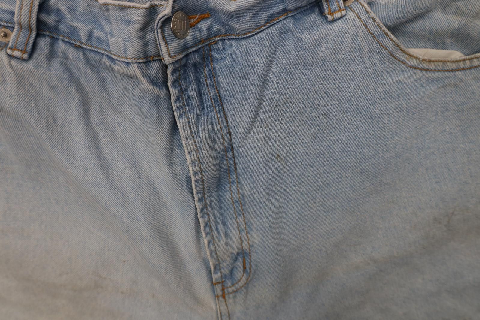 Vintage Vintage 90s IOU Skateboarding Baggy Denim Jean Shorts Blue Size US 38 / EU 54 - 8 Thumbnail