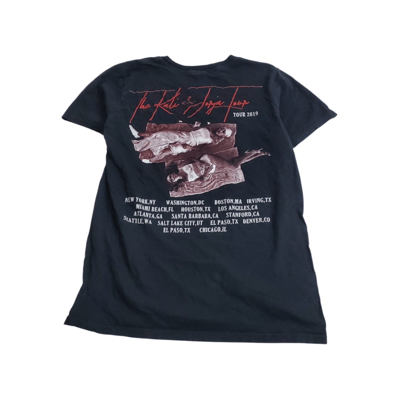 Band Tees × Vintage 2019 Kali Uchis & Jorja Jones Tour T-Shirt Size S / US 4 / IT 40 - 4 Thumbnail