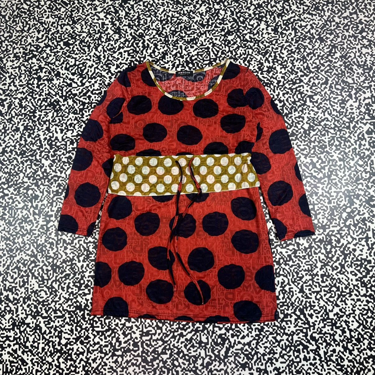 Morgan De Toi Vintage Y2K Mogran De Toi Japanese Style Retro Mini Dress Size M / US 6-8 / IT 42-44 - 4 Thumbnail