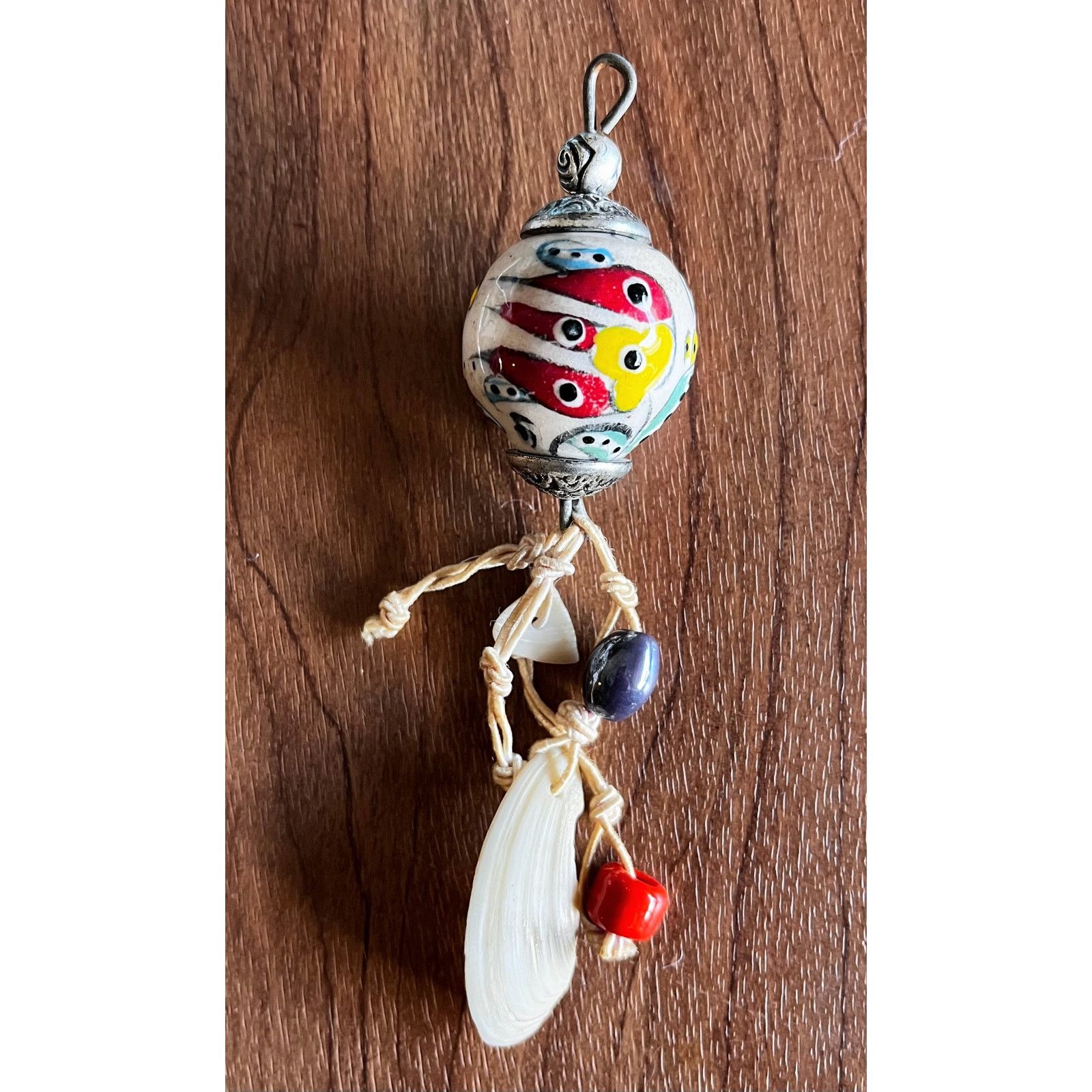 Other Handmade Ceramic and Beaded Keychain Size ONE SIZE - 1 Preview