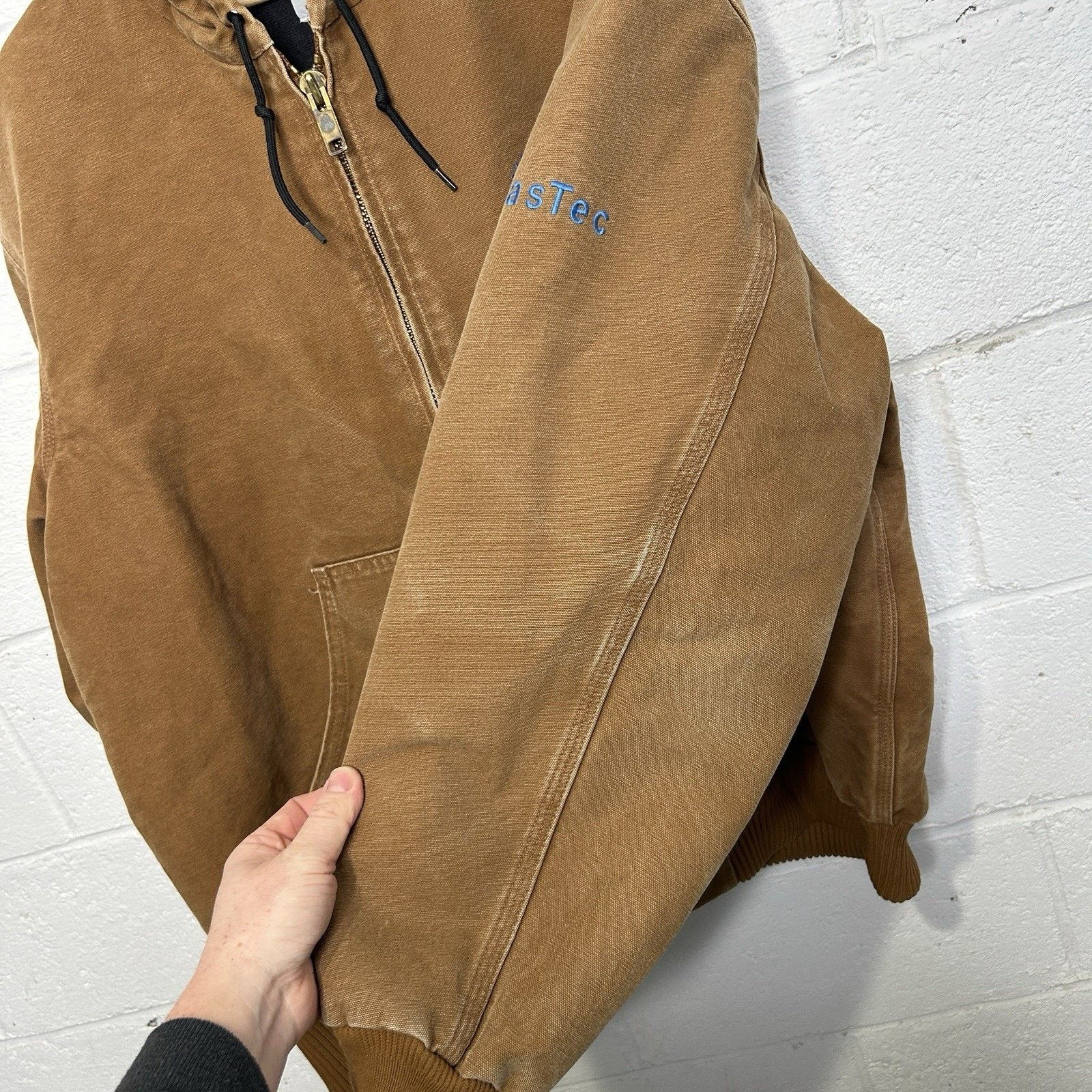 Carhartt Carhartt Hooded Quilt-Lined Active Jacket “Brown” J130-211 Size US XL / EU 56 / 4 - 8 Thumbnail