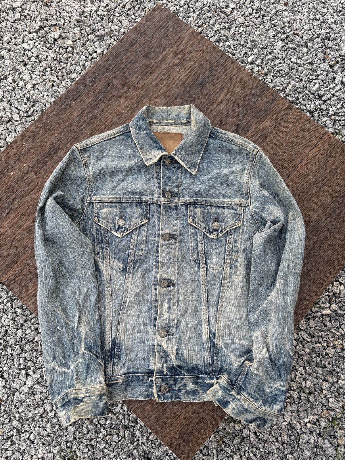 Spellbound Spellbound Japan Trucker Denim Jeans Jacket Y2k Cropped Size US L / EU 52-54 / 3 - 1 Thumbnail