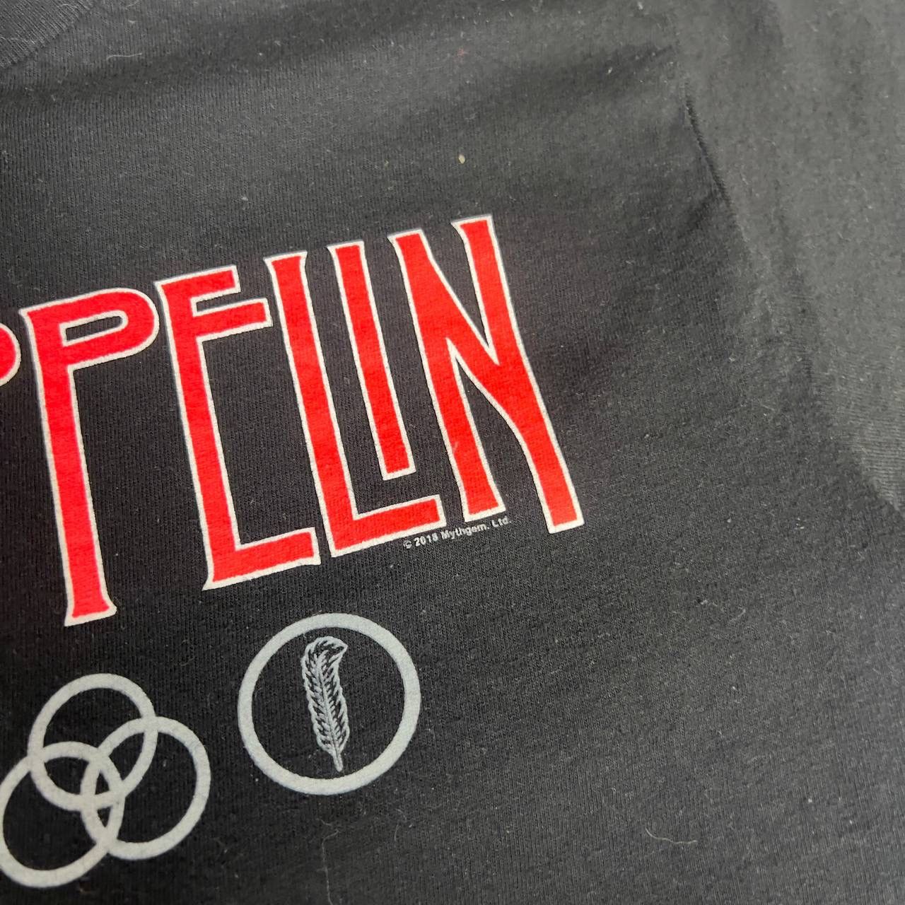 Led Zeppelin Led Zeppelin Tee Men's Size XS Cotton Black Y2K Vintage’ Size US XS / EU 42 / 0 - 3 Thumbnail