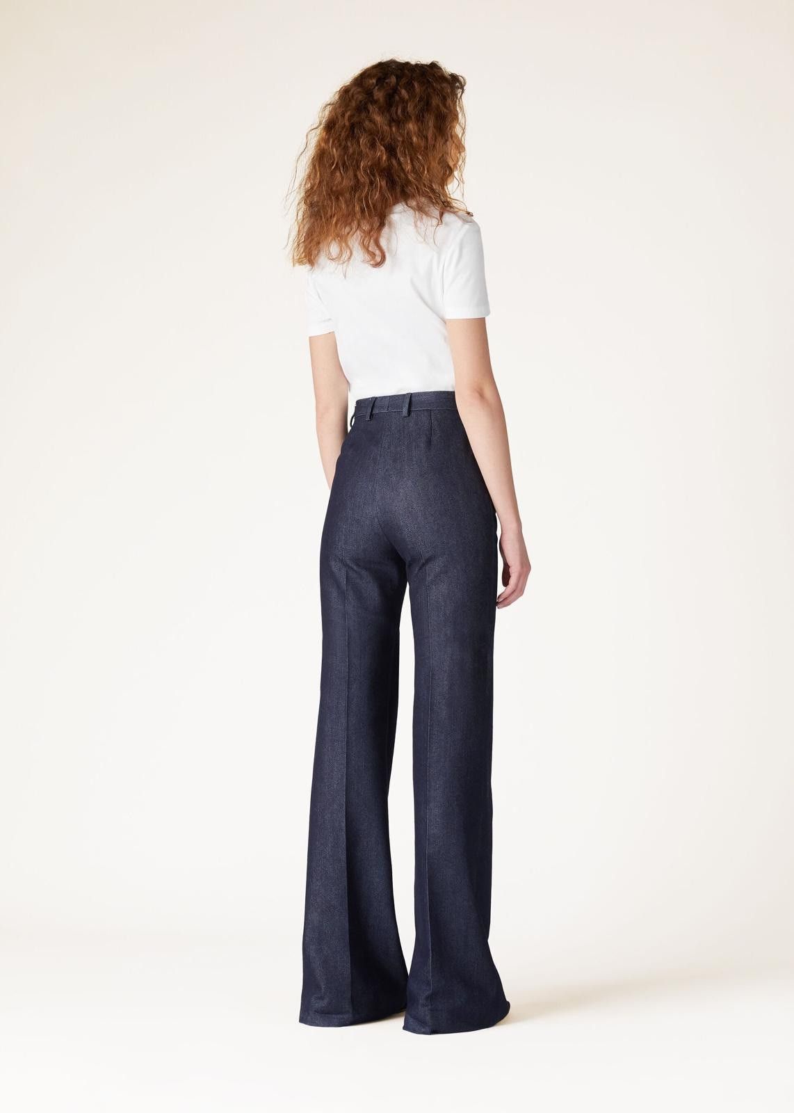 Loro Piana o1srvl11e0125 FAO0671 Jose Denim Trouser in Navy Blue Size 30" / US 8 / IT 44 - 5 Thumbnail