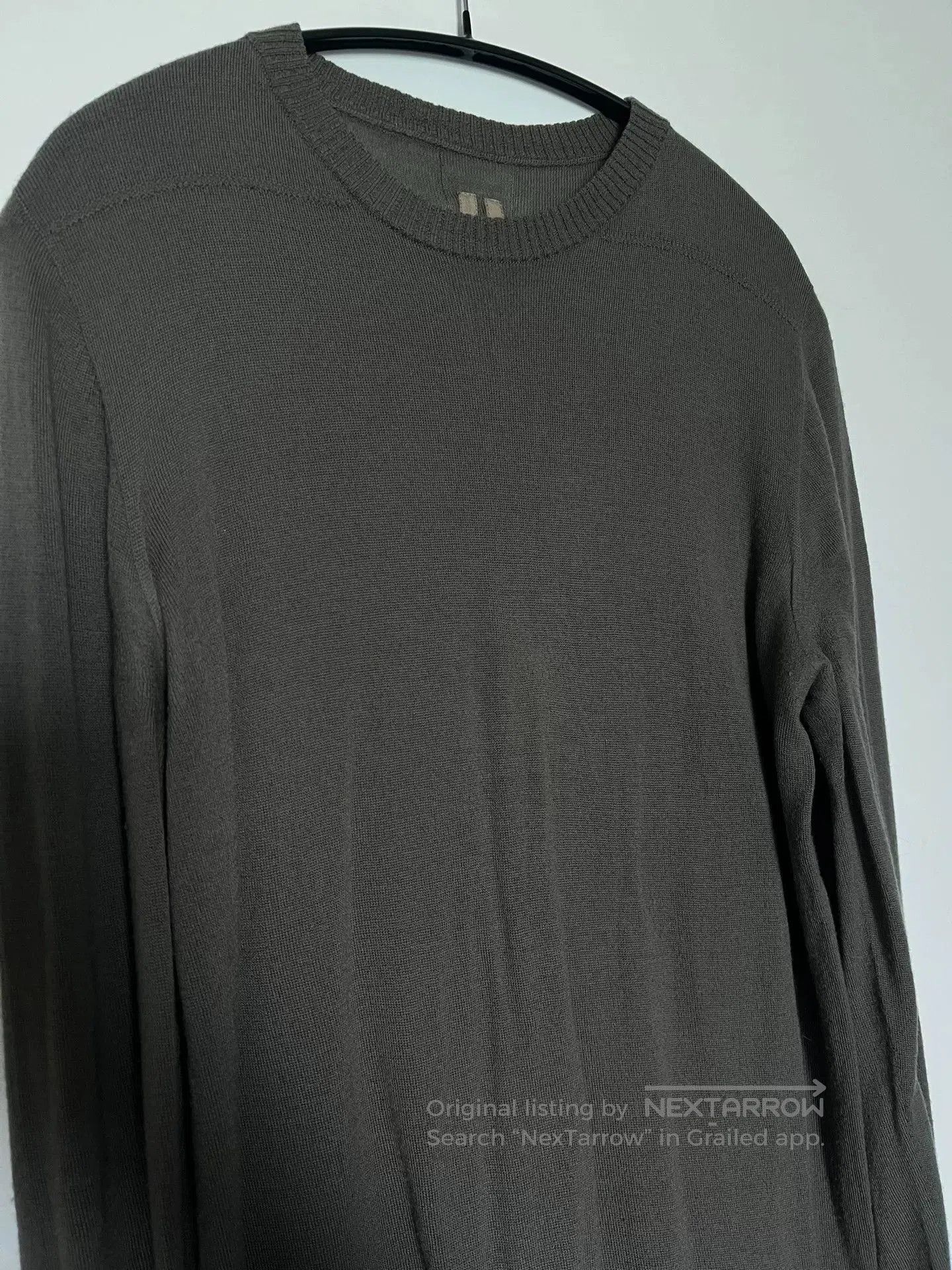 Rick Owens classic long sleeve knit t-shirt by rick owens. Size US L / EU 52-54 / 3 - 2 Thumbnail
