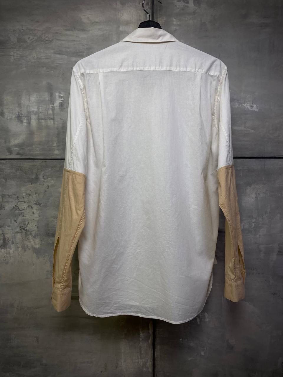 Ann Demeulemeester Shirt contrasting sleeves S-M Size 46R - 3 Thumbnail