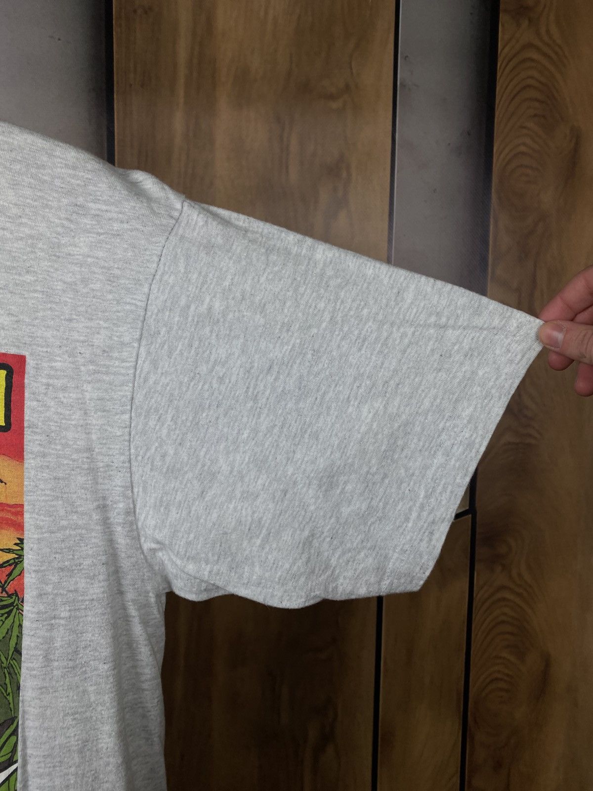 Other 🚭Vintage 90s T-Shirt Weedin Me Garden Bib Marley RastaTee🚭 Size US XL / EU 56 / 4 - 5 Thumbnail