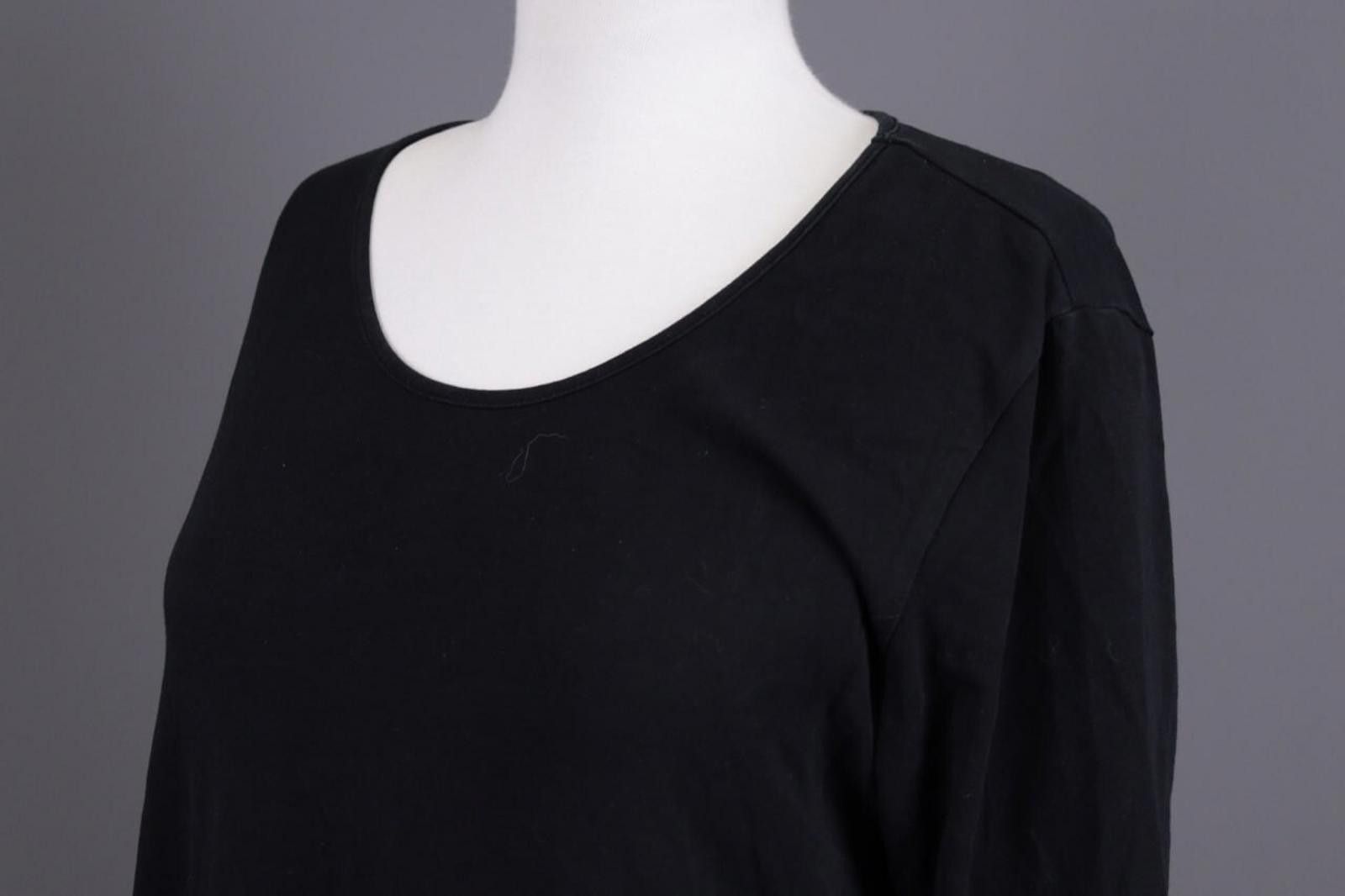 Designer Gudrun Sjoden Black Lagenlook Relaxed A-Line Dress Size L Size L / US 10 / IT 46 - 8 Thumbnail