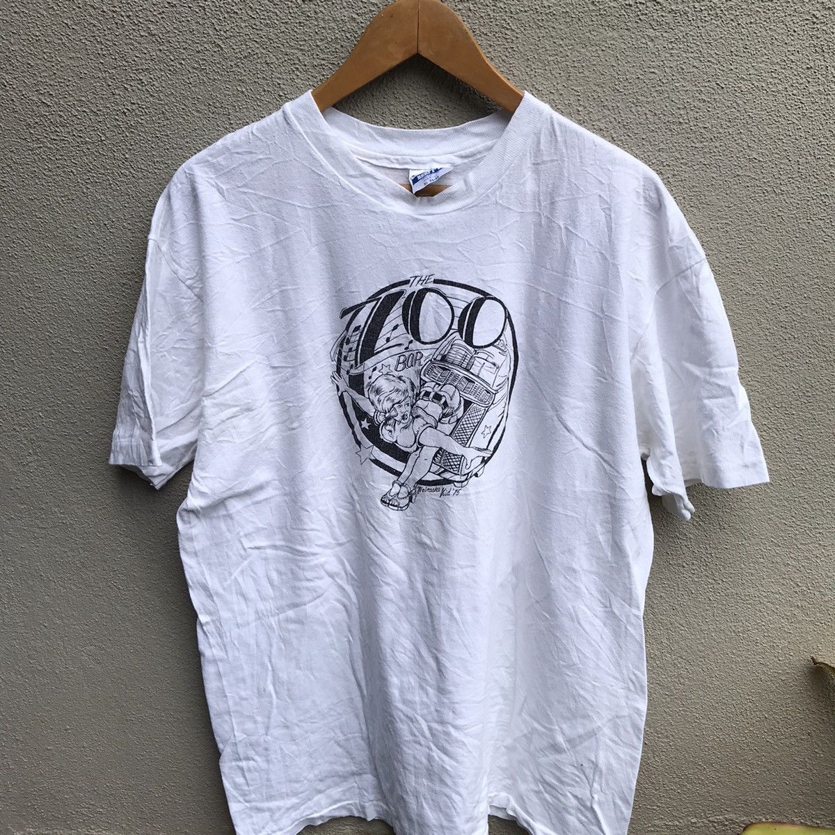 Band Tees Vintage 80s THE ZOO punk band tee Size US XL / EU 56 / 4 - 2 Thumbnail