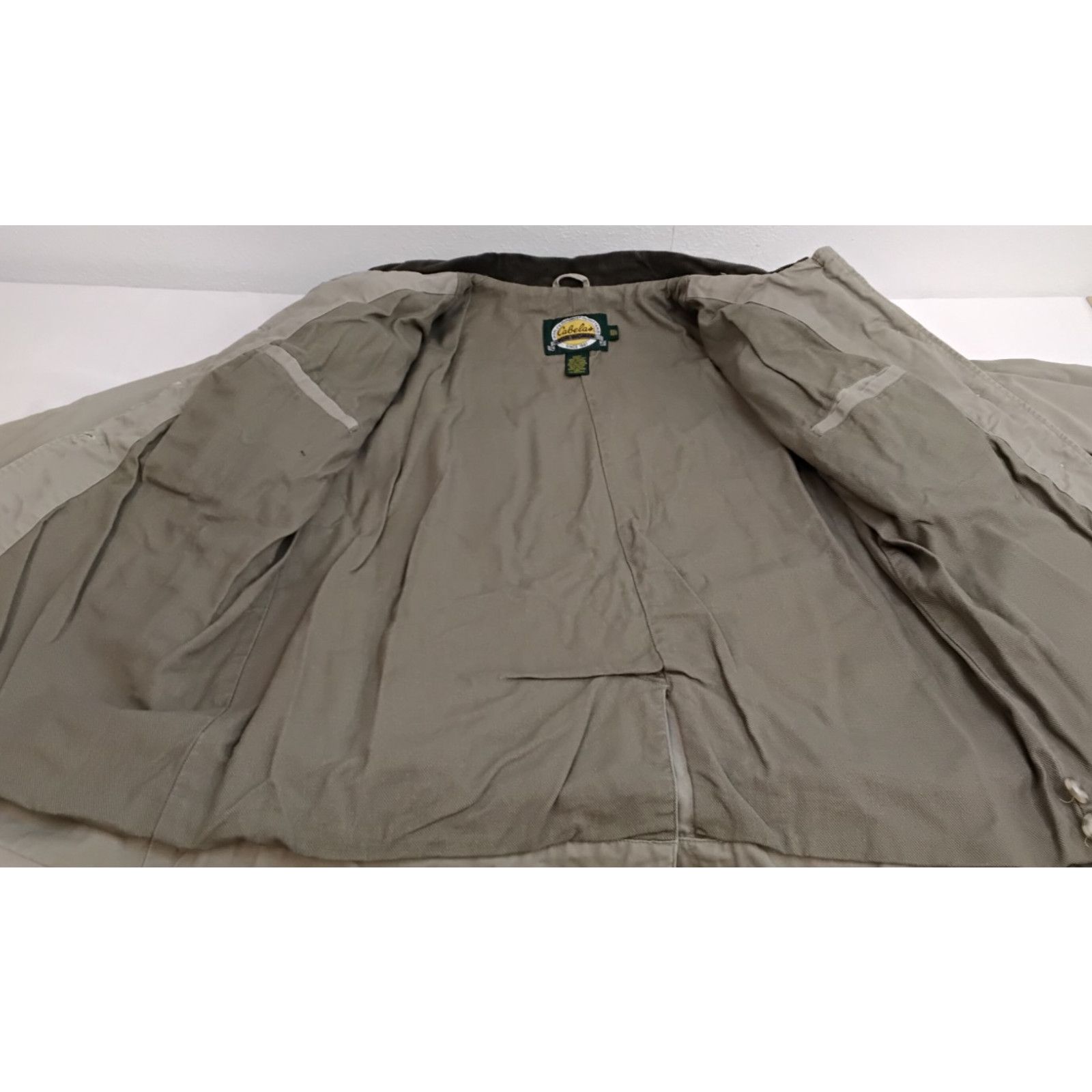 Cabelas Cabela's Chore Jacket Women's 2XL Khaki Corduroy Collar Size XXL / US 16-18 / IT 52-54 - 7 Thumbnail