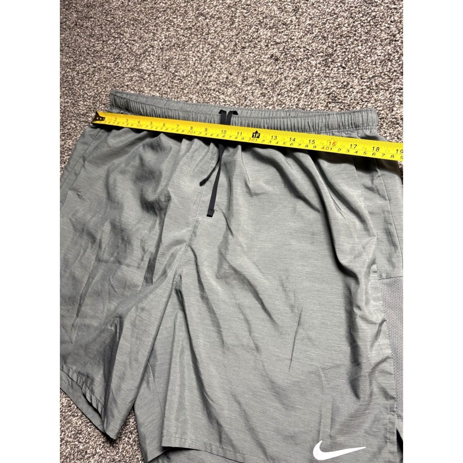 Nike Nike Challenger Tennis Shorts Mens XL Gray Lined CZ9066 Drifit Short Sleeve? Size US 36 / EU 52 - 3 Thumbnail
