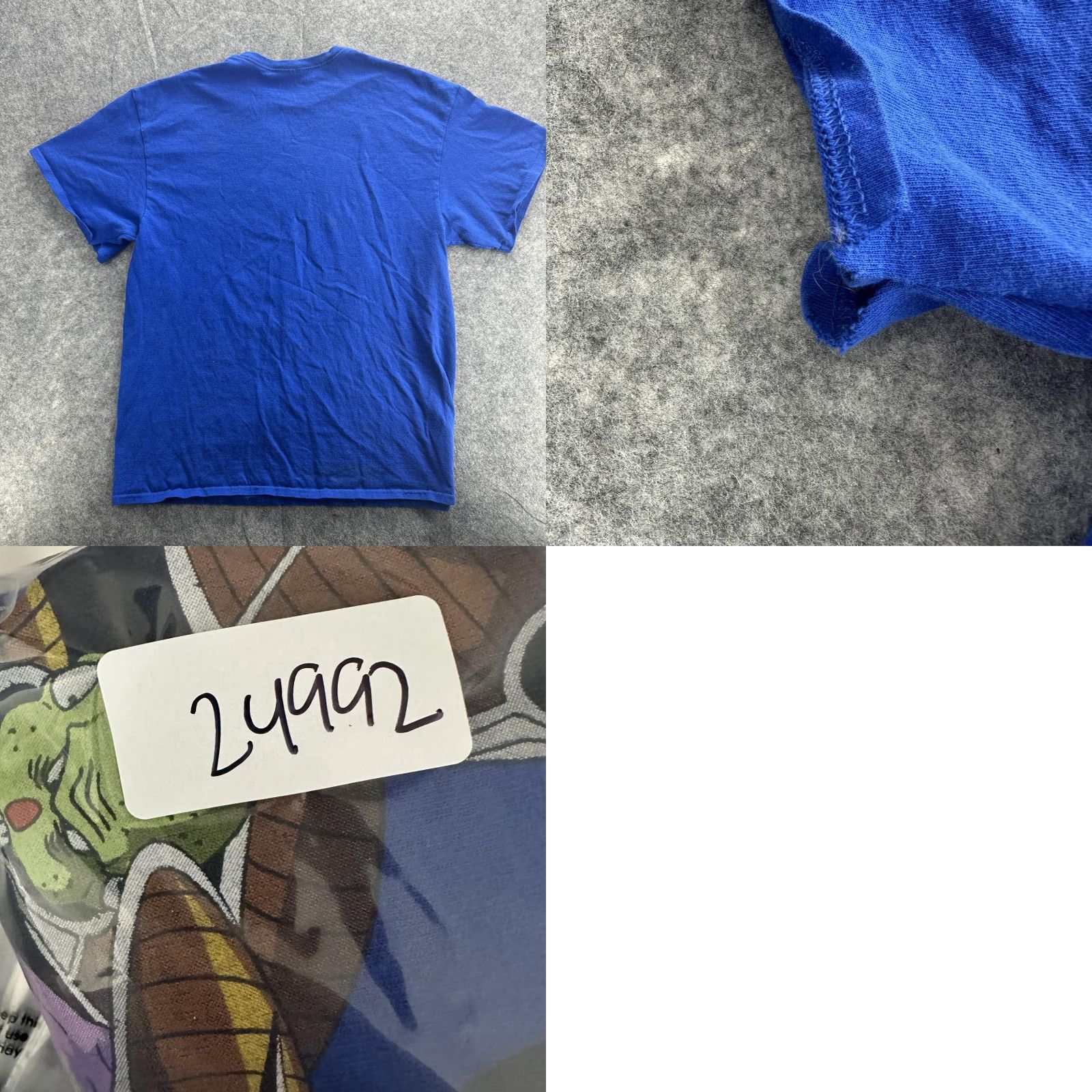 Vintage Dragon Ball Z Ginyu Force Shirt Mens Large Blue Anime Graphic Tee Japanese DBZ Shirt Size US L / EU 52-54 / 3 - 9 Thumbnail