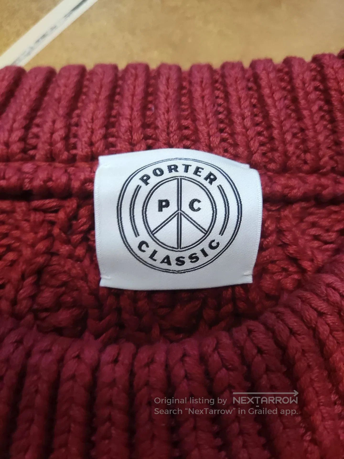 Other Red Knit Sweater with Cable Design. Size US S / EU 44-46 / 1 - 6 Thumbnail