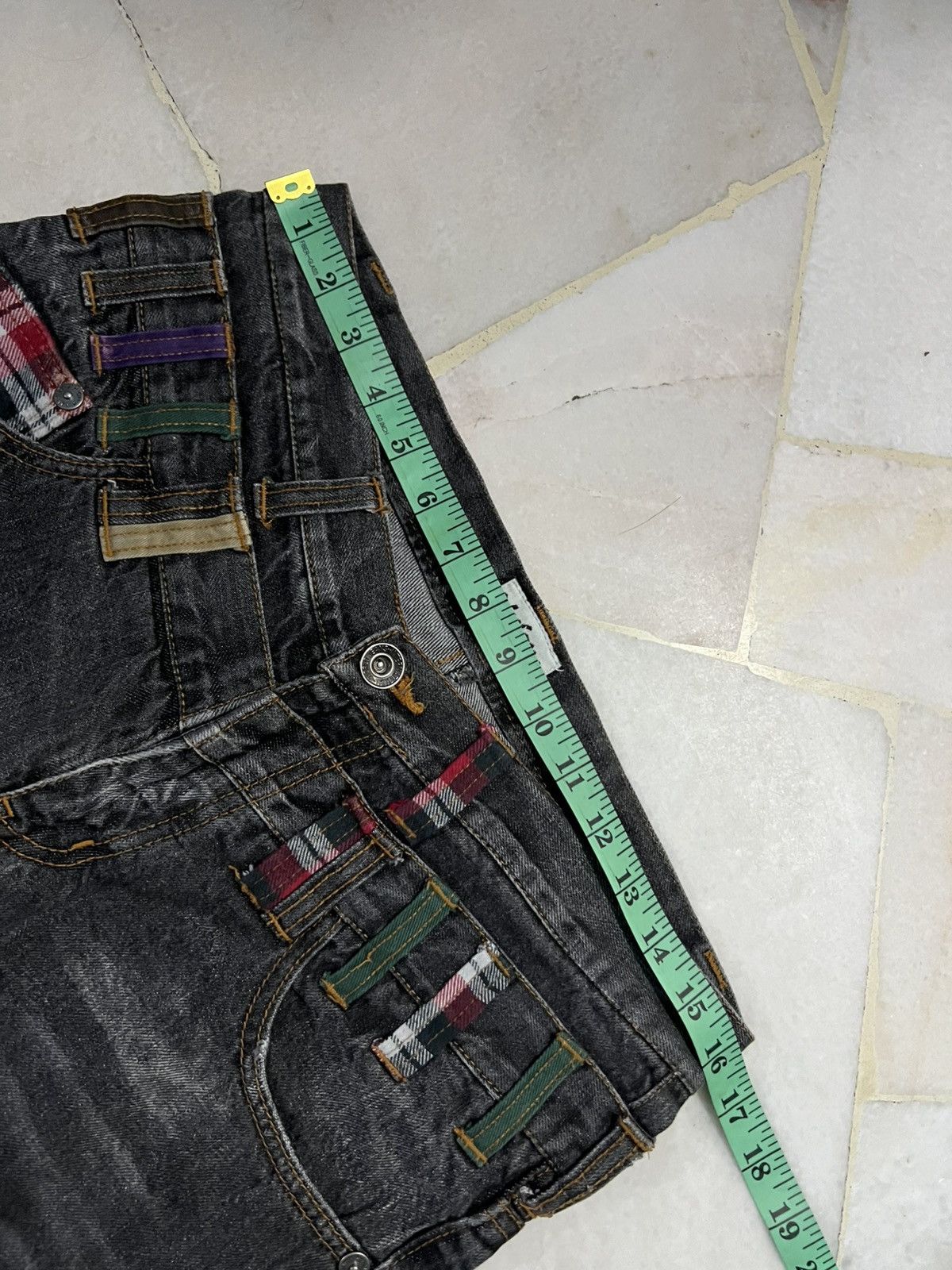 Japanese Brand Japanese Brand Nylaus Double Waist Faded Jean Size US 32 / EU 48 - 18 Thumbnail