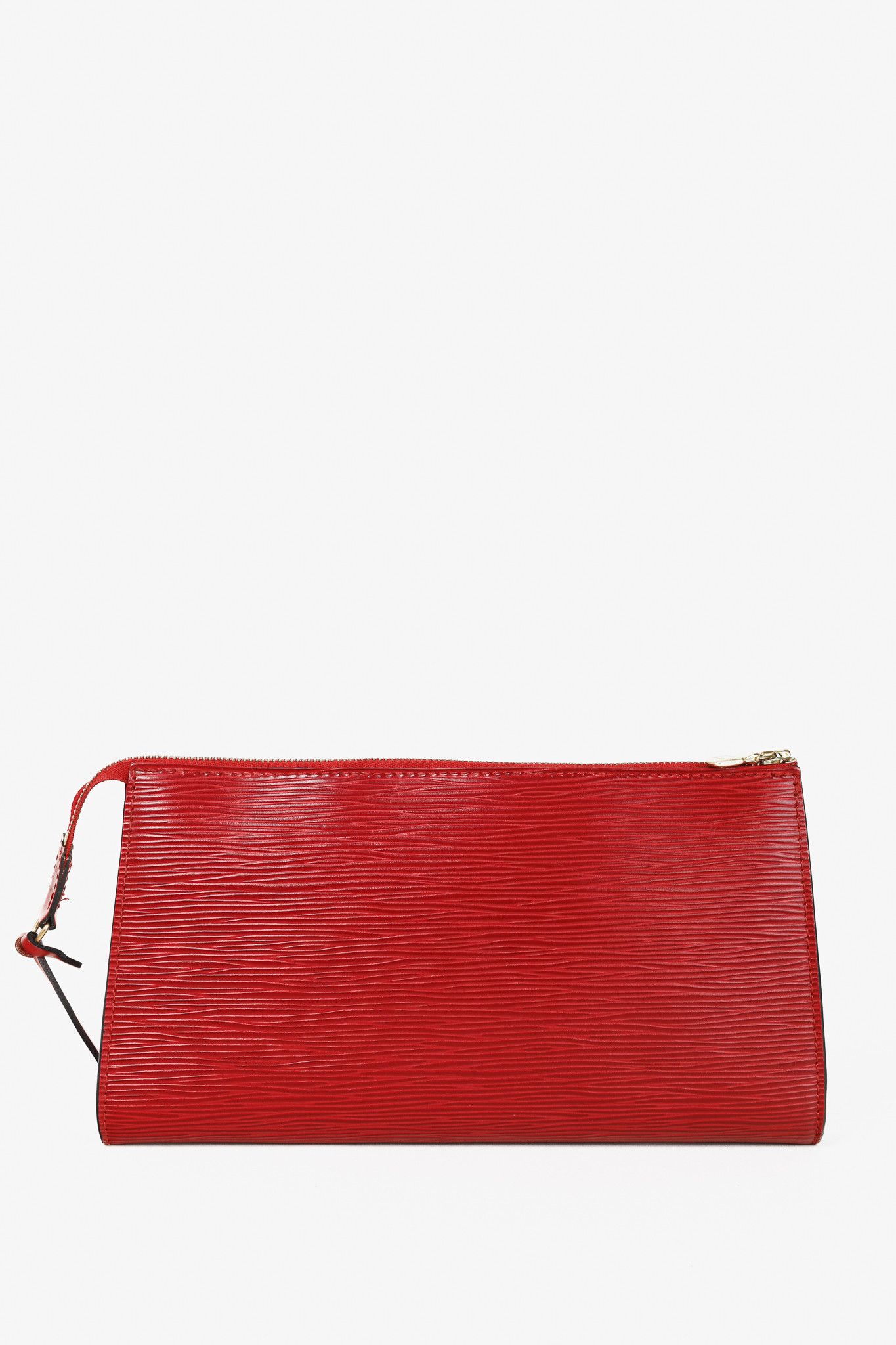 Louis Vuitton Louis Vuitton Epi Castillan Red Pochette Accessoires Bag Size ONE SIZE - 4 Thumbnail