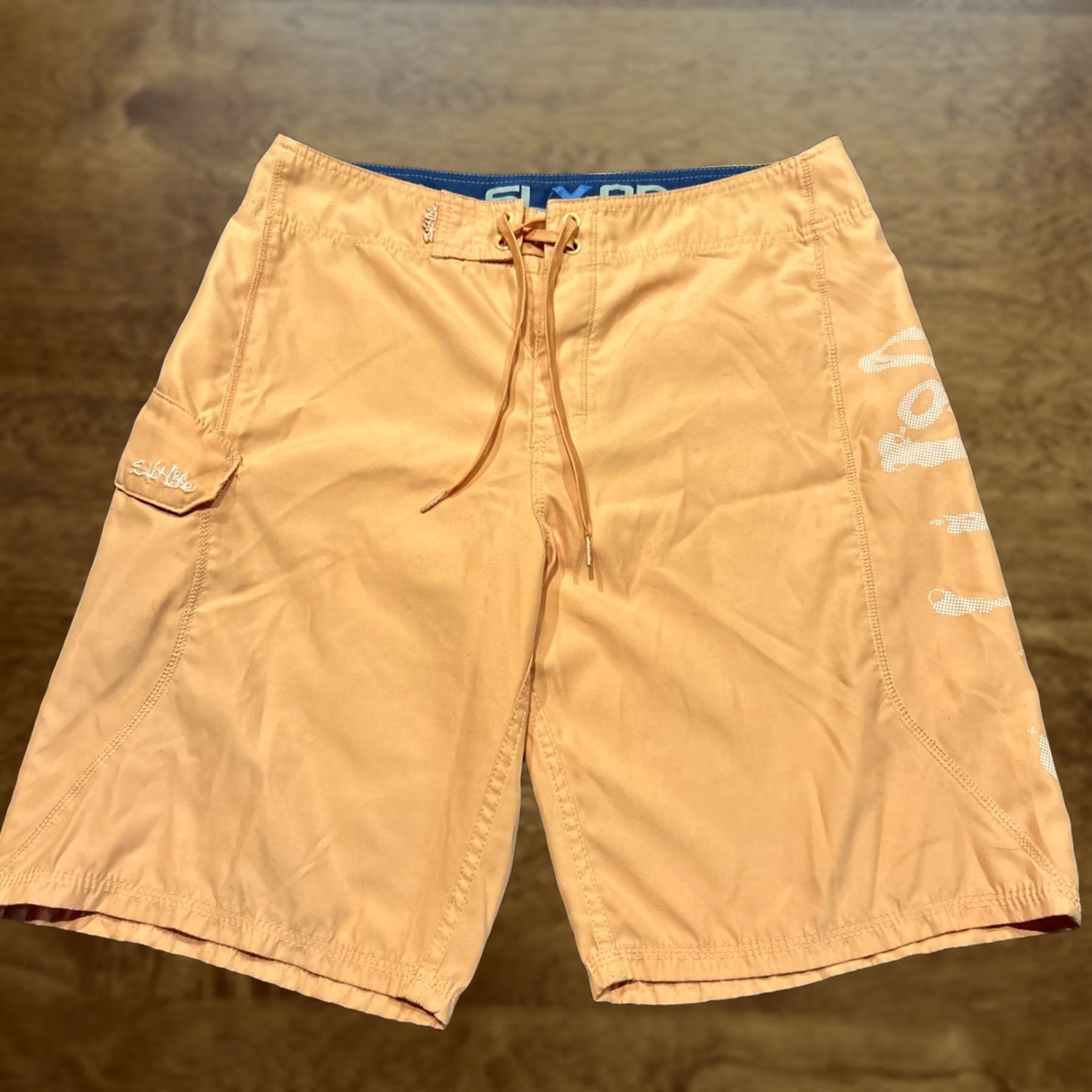 Vintage Salt Life Swim Trunks Men’s Size 32 Orange SLX-QD B3 Size US 32 / EU 48 - 1 Thumbnail
