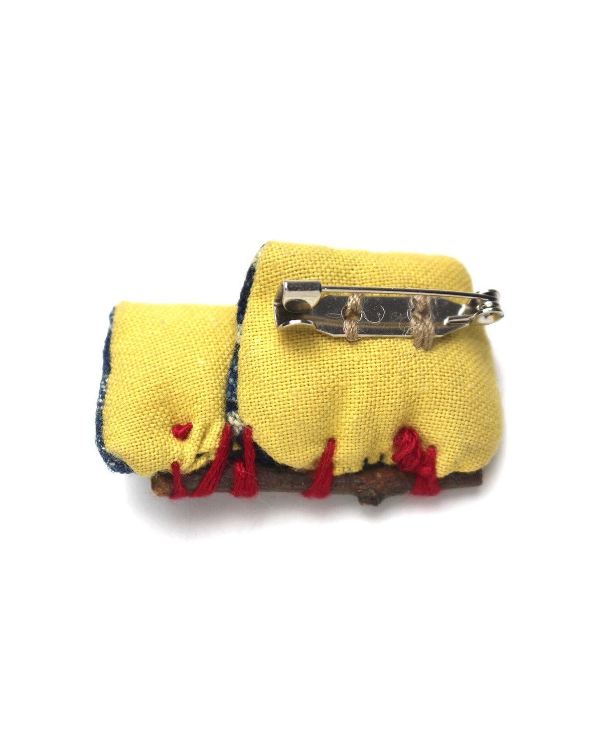 Hysteric Glamour 2000S JAPANESE HANDCRAFTED WHIMSICAL OWL DUO WOODEN BROOCH Size ONE SIZE - 2 Thumbnail