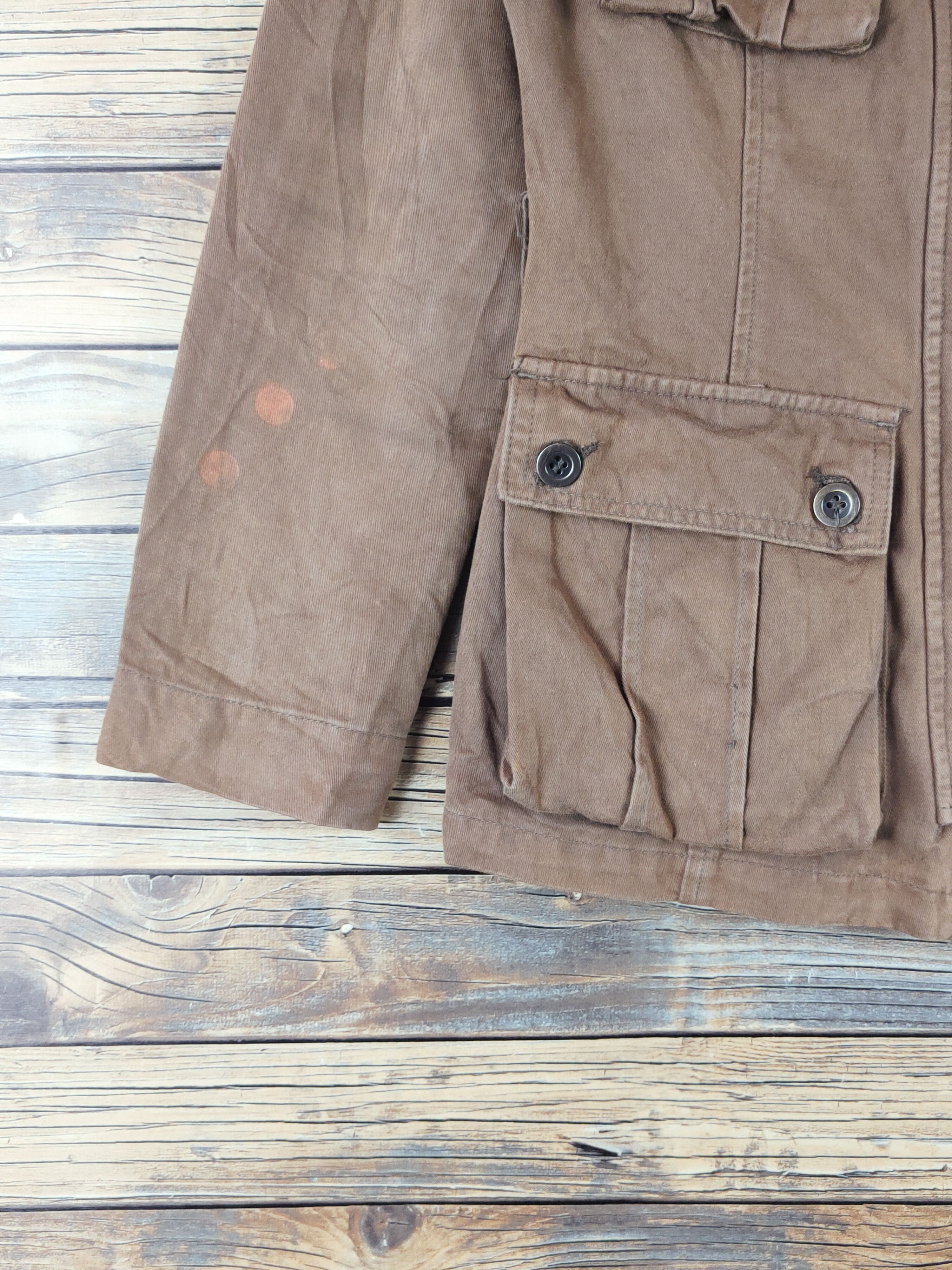 O.d.a Brown faded vintage Jackets #W1757