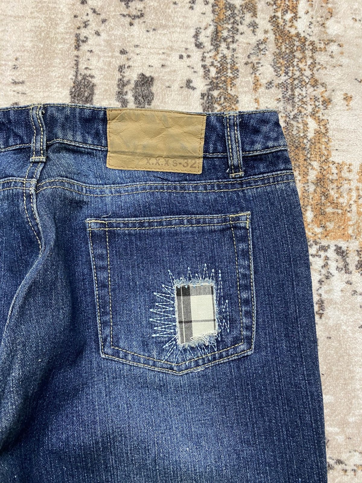 Kapital Reworked Baggy Kapital Style Patchwork Denim Size US 32 / EU 48 - 9 Thumbnail