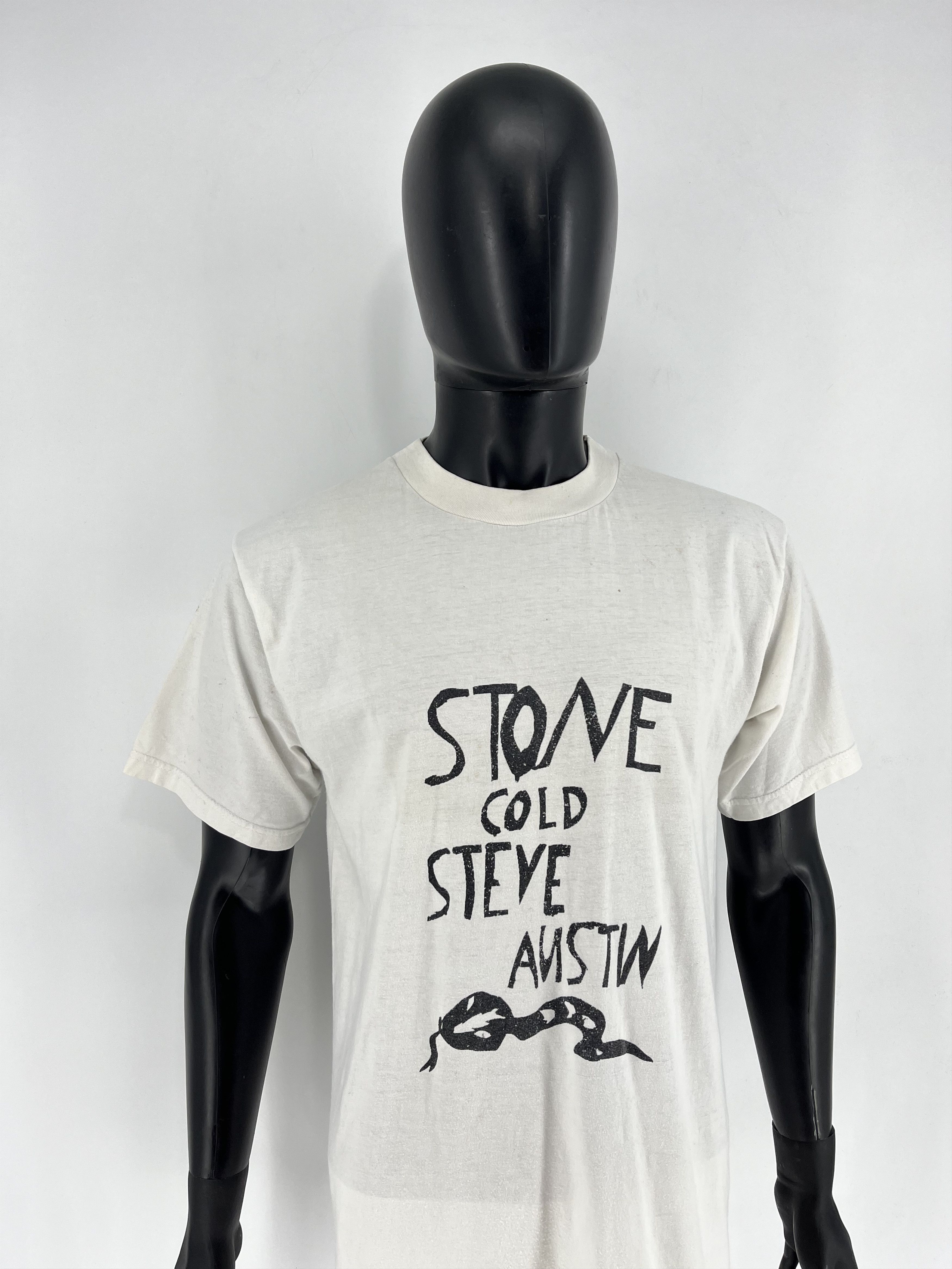 Vintage × WWE × WWF Vintage Y2K Stone Cold Steve Austin Tee Shirt Size US XXL / EU 58 / 5 - 3 Thumbnail