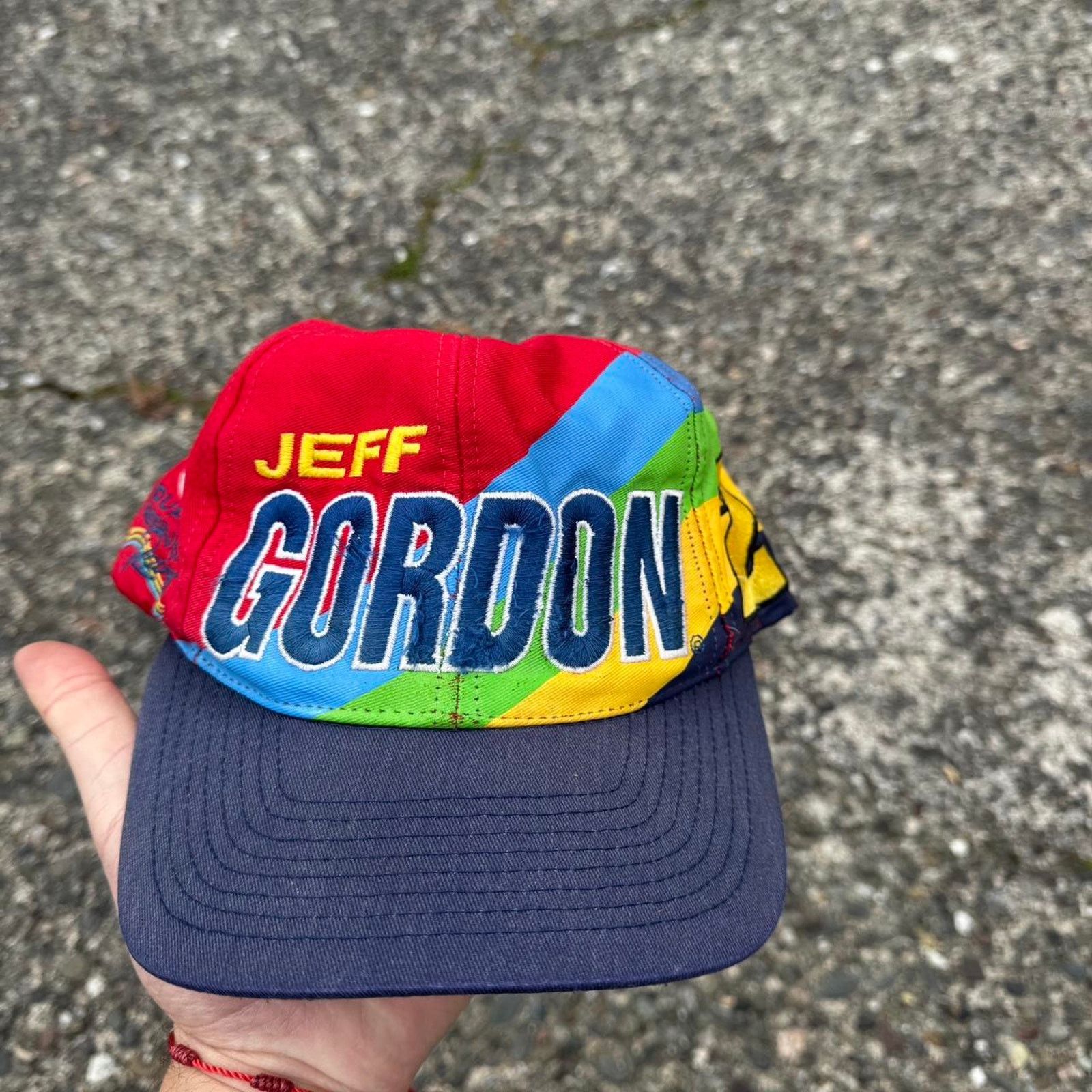 NASCAR Vintage Jeff Gordon NASCAR Hat Size ONE SIZE - 1 Thumbnail