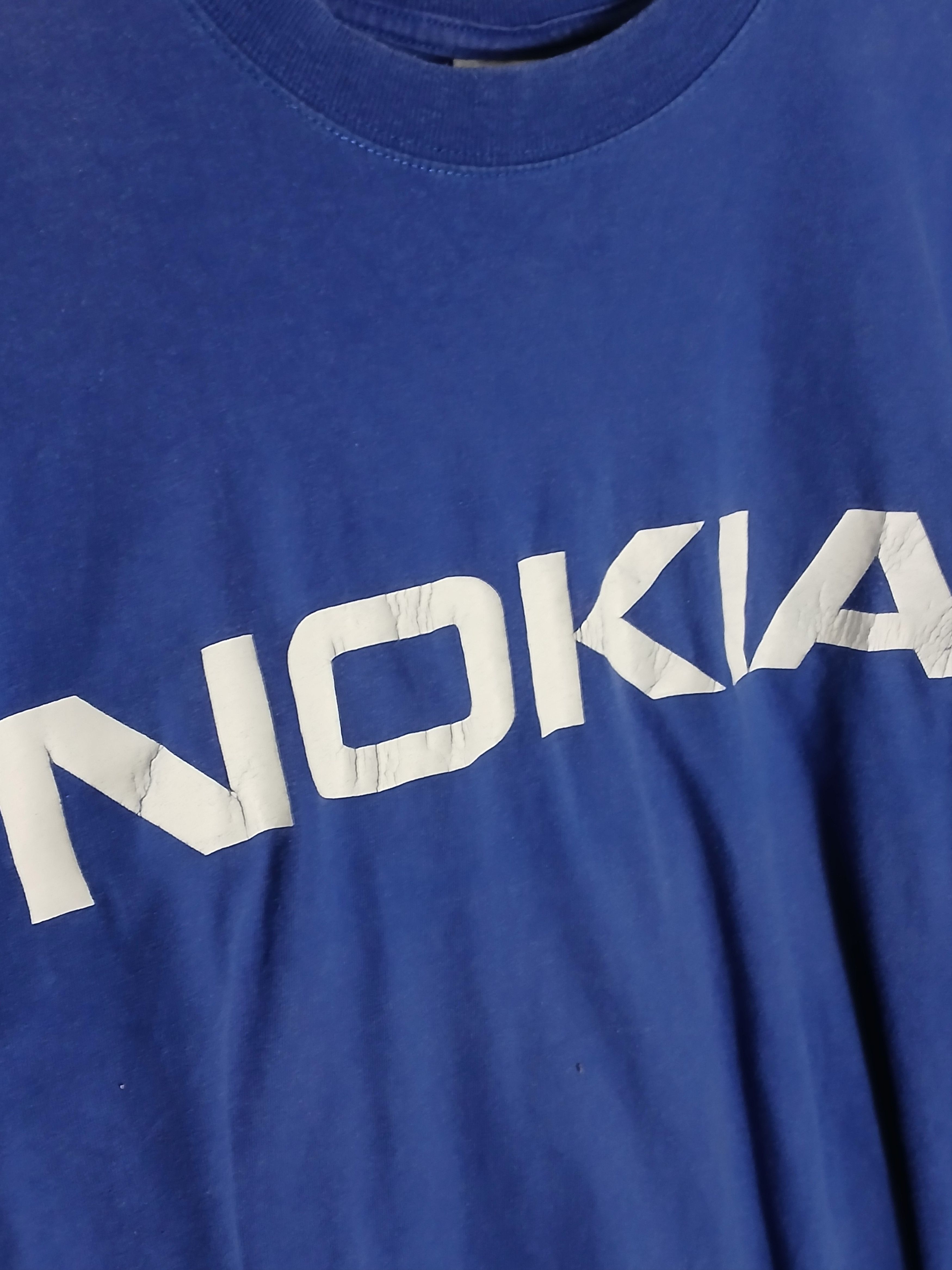 Vintage Vintage Nokia T-Shirt Size US L / EU 52-54 / 3 - 3 Thumbnail