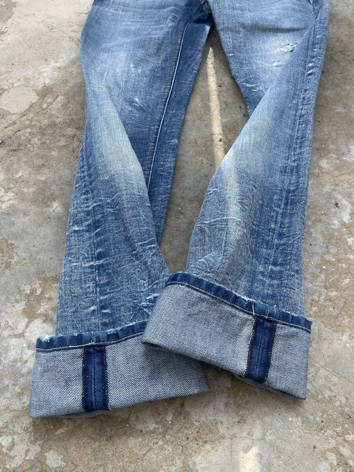 Diesel Vintage Diesel Lowky Distressed Denim s6 Size US 26 / EU 42 - 14 Thumbnail