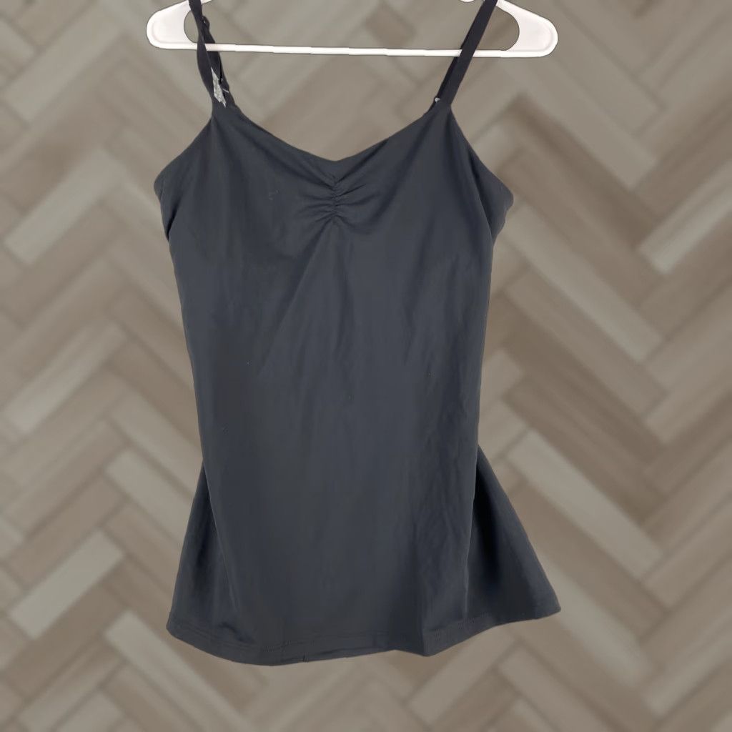 Vintage Women Tank Tops Cami Slips Sleeveless Casual Basic Vest Blouse Black S 35-43 Summer Size S / US 4 / IT 40 - 1 Thumbnail
