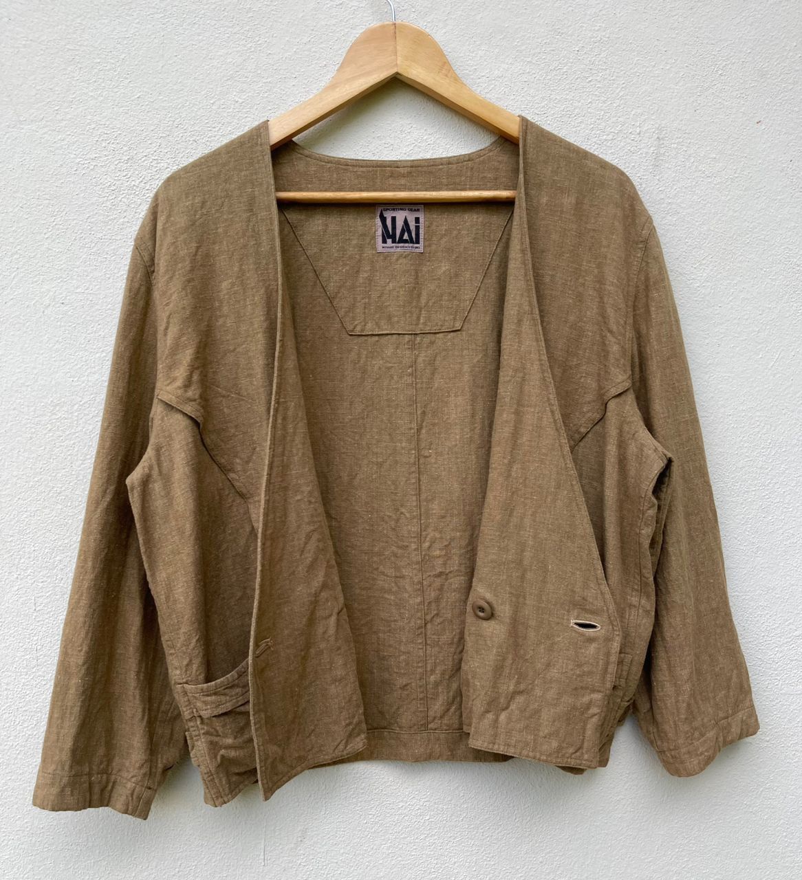 Hai Sporting Gear × Issey Miyake × Japanese Brand Hai Sporting Gear Issey Miyake Double Breast Jacket Size US M / EU 48-50 / 2 - 9 Thumbnail