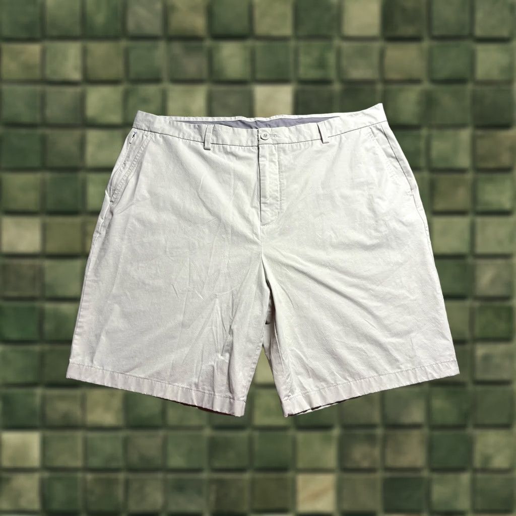 Vineyard Vines Vineyard Vines On-The-Go Shorts Mens 40 Beige OTG Performance Golf Chino Pocket Breathable Quick Dry Lightweight 9in Inseam Casual Travel Hanes? Size US 40 / EU 56 - 1 Thumbnail